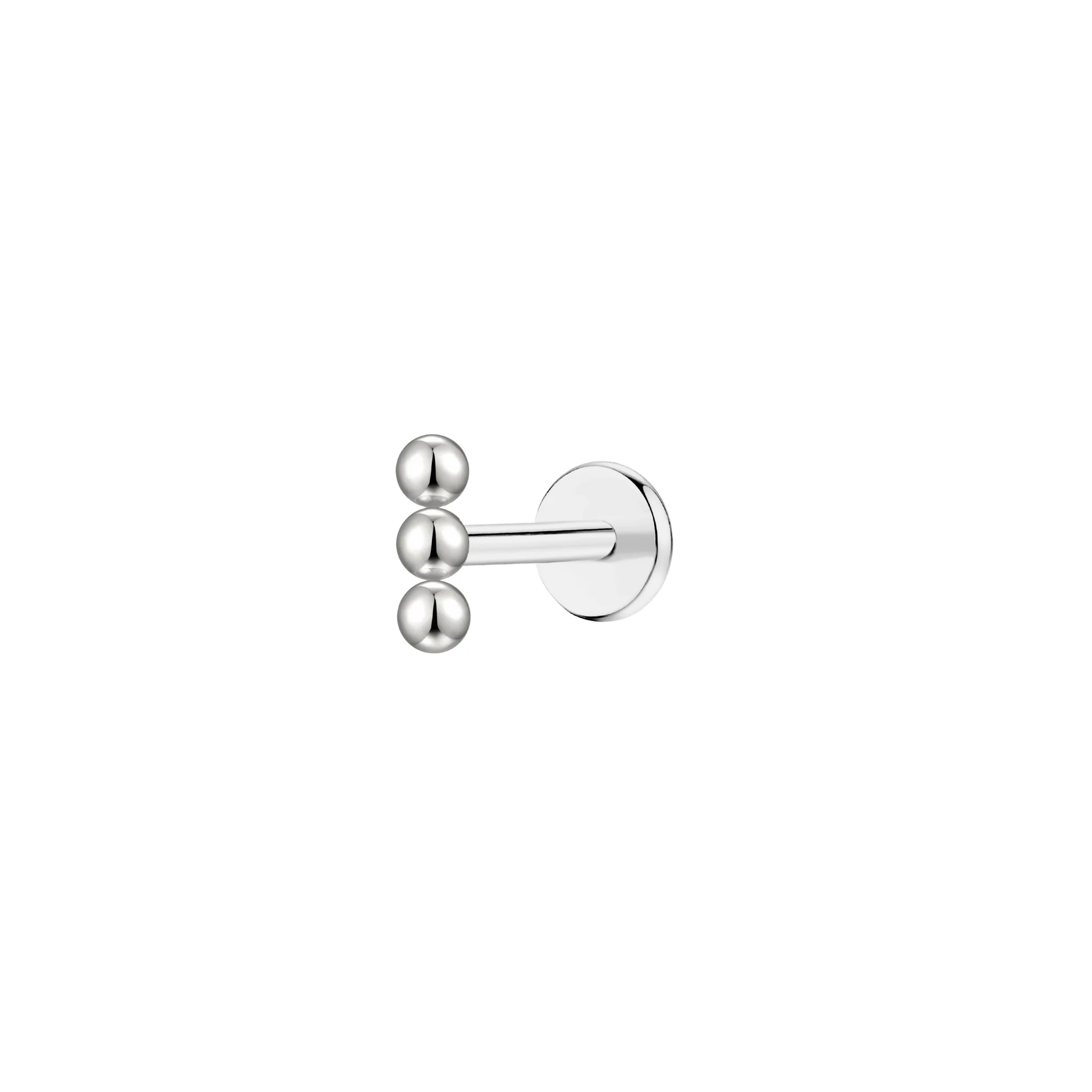 Beaded Bar Flat Back Stud - Image 2