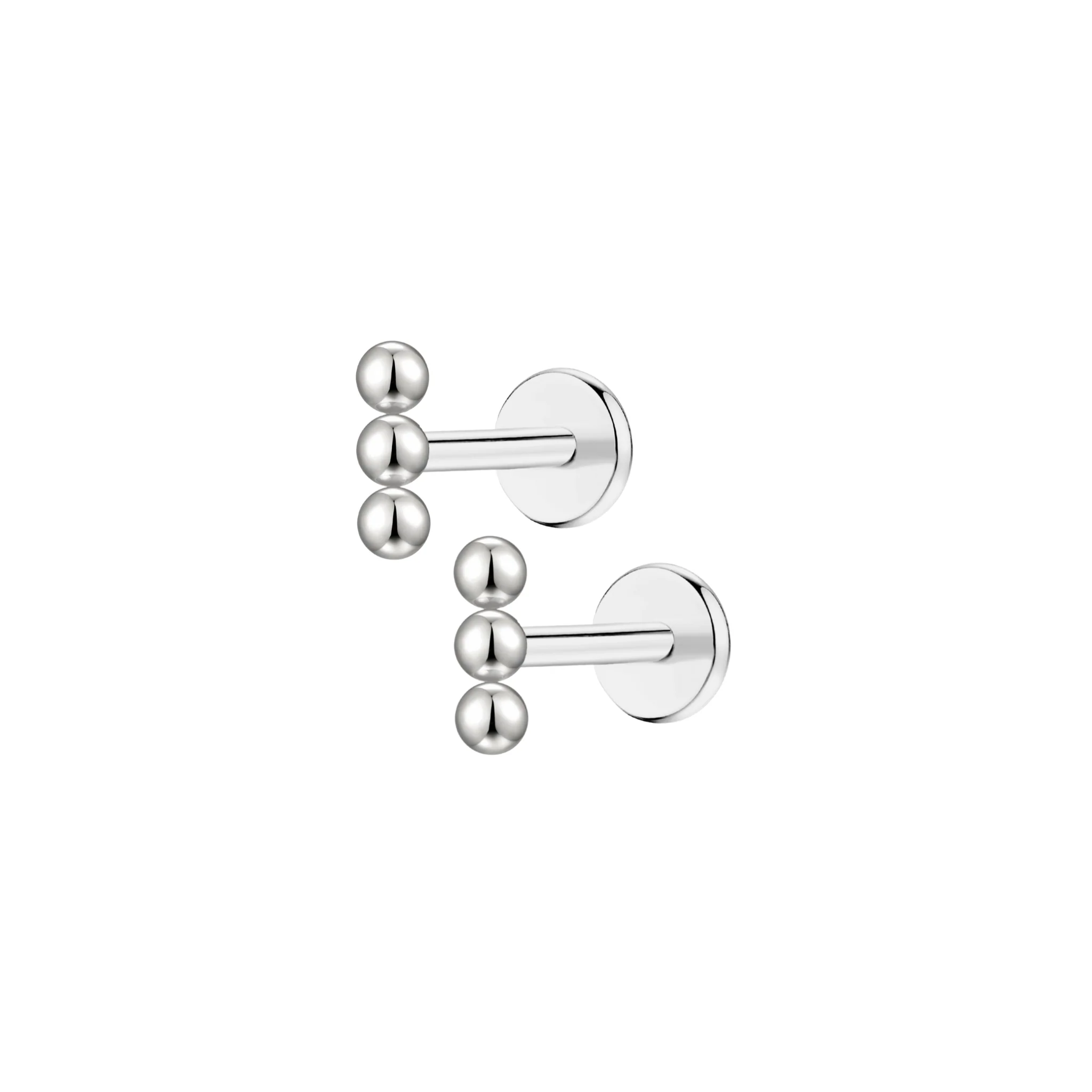 Beaded Bar Flat Back Stud - Image 9