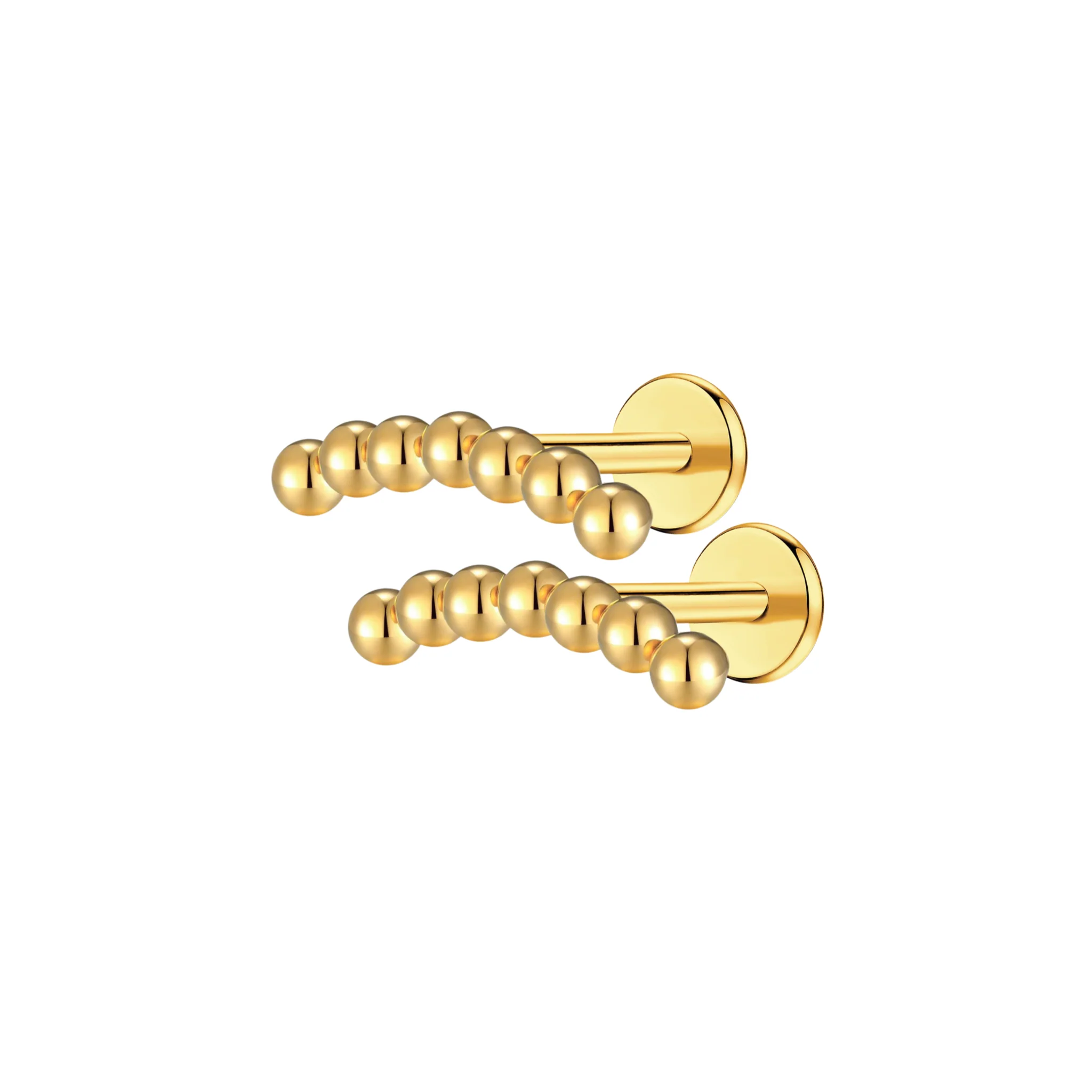 Beaded Crawler Flat Back Stud - Image 8