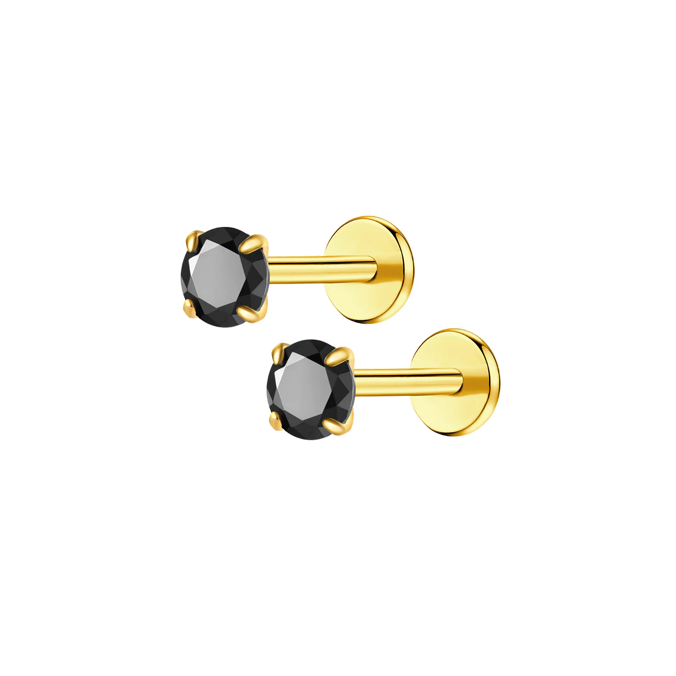 Onyx Classy Girl Flat Back Stud (multiple sizes) - Image 12