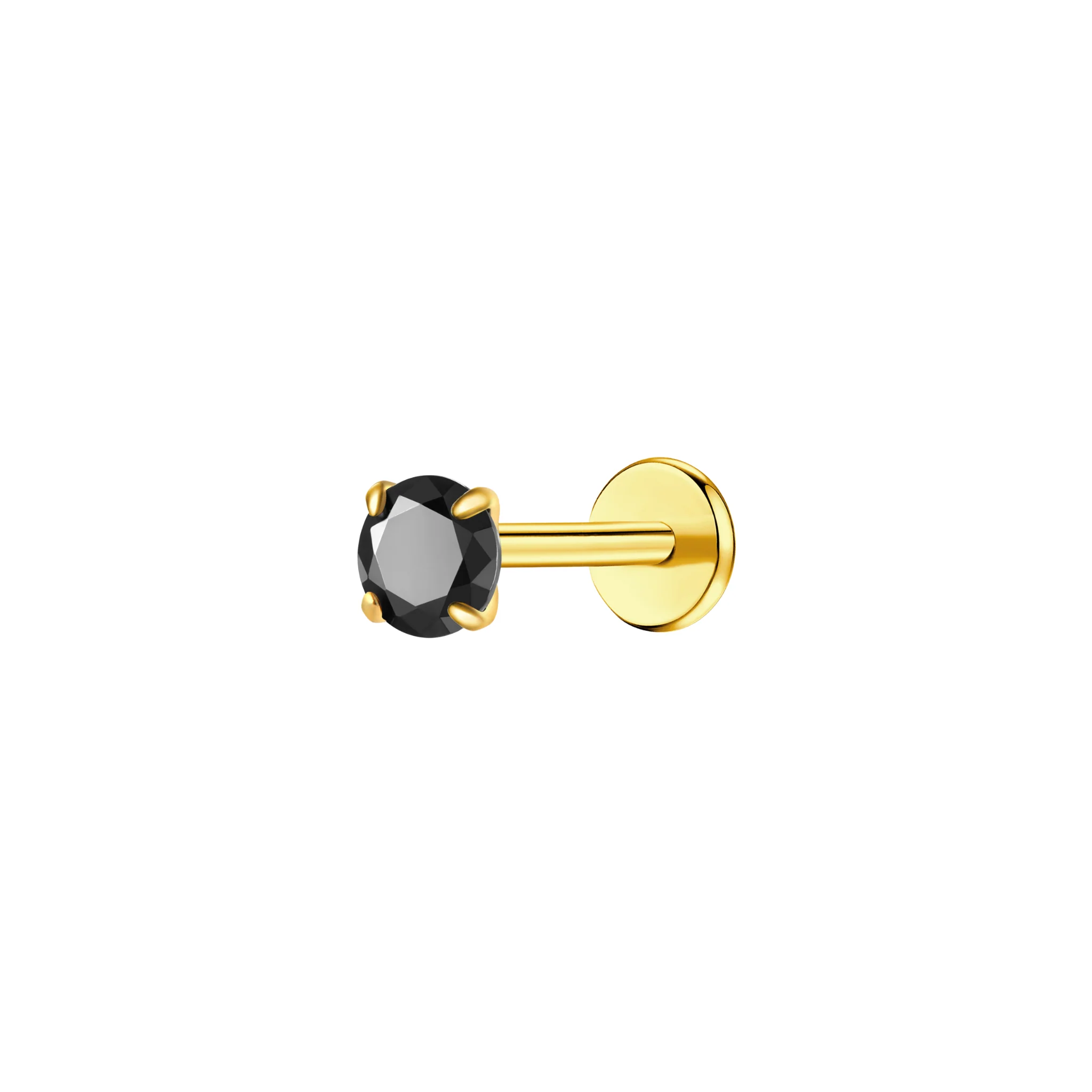 Onyx Classy Girl Flat Back Stud (multiple sizes) - Image 5
