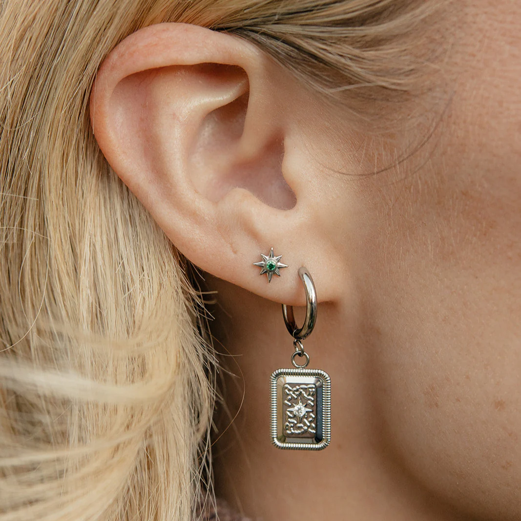 Topaz Nova Flat Back Stud - Image 4