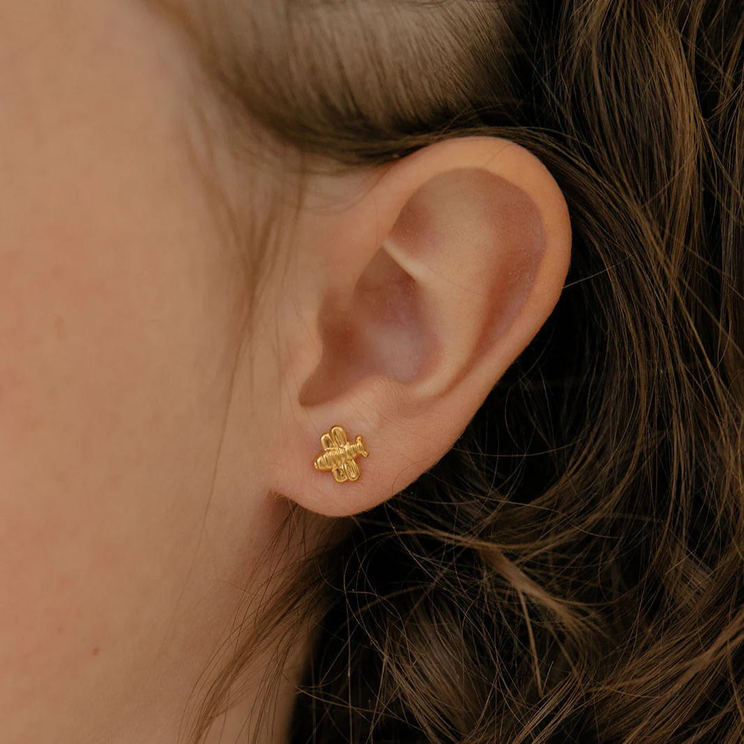 Bumblebee Flat Back Stud - Image 3