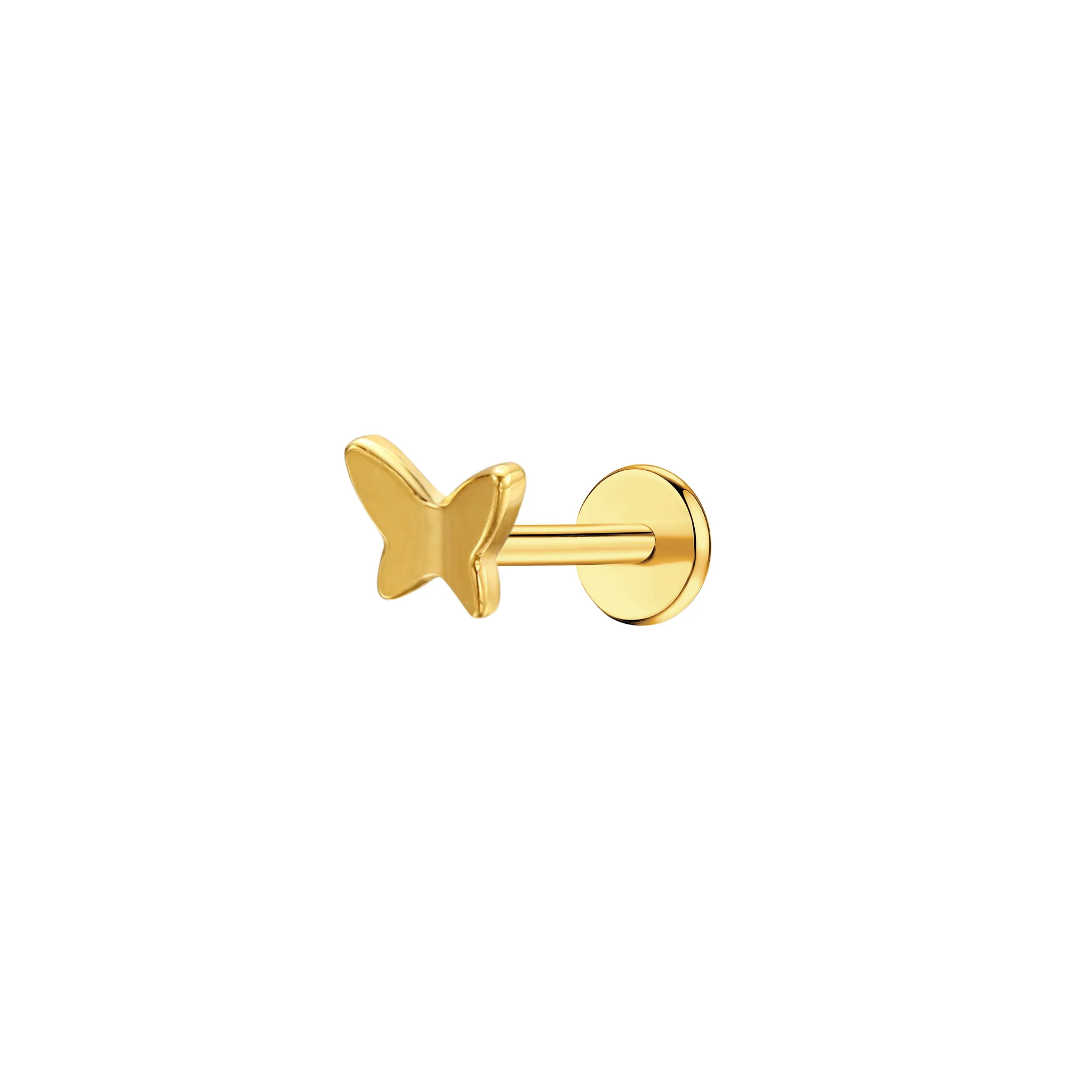 Butterfly Flat Back Stud