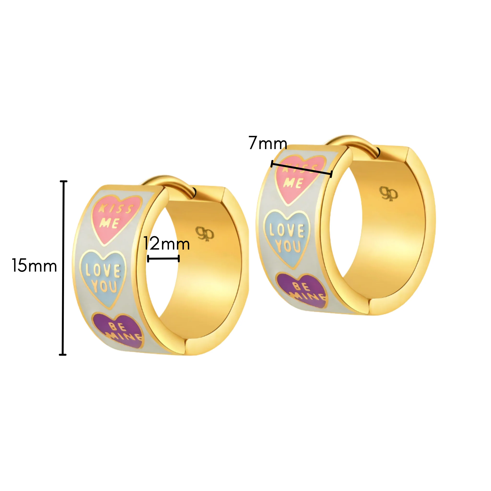 Conversation Hearts Hoops - Image 7