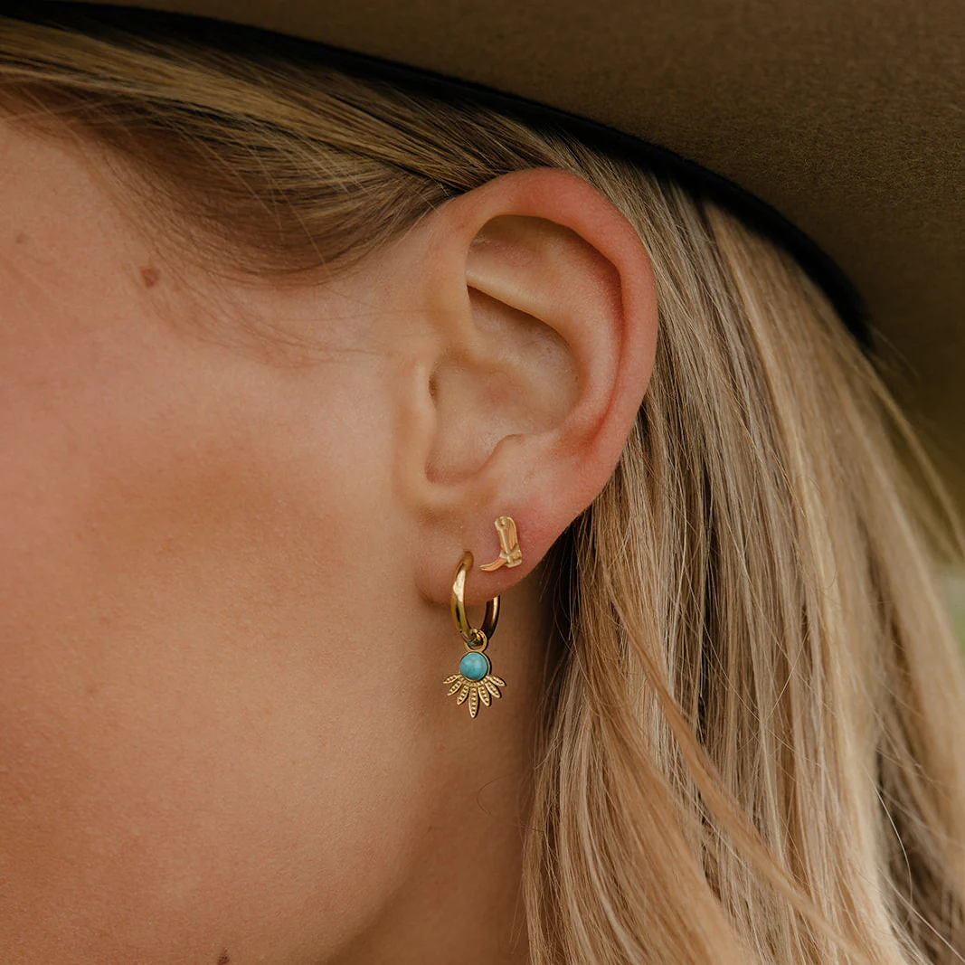 Cowboy Boot Flat Back Stud (left) - Image 3