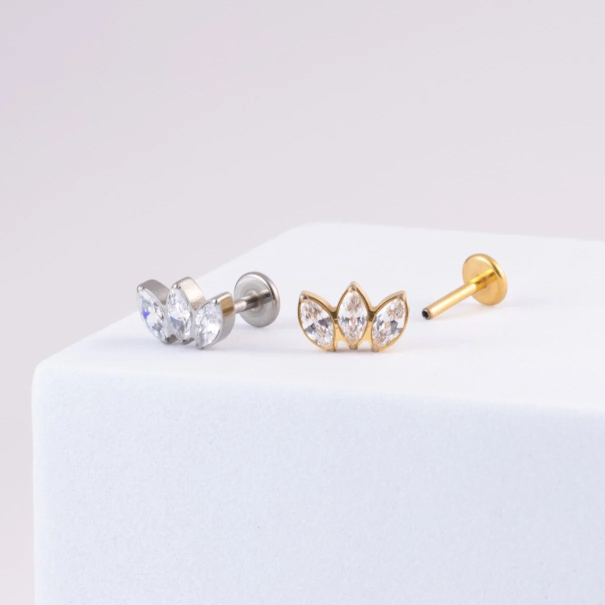 Crown Jewel Flat Back Stud - Image 4