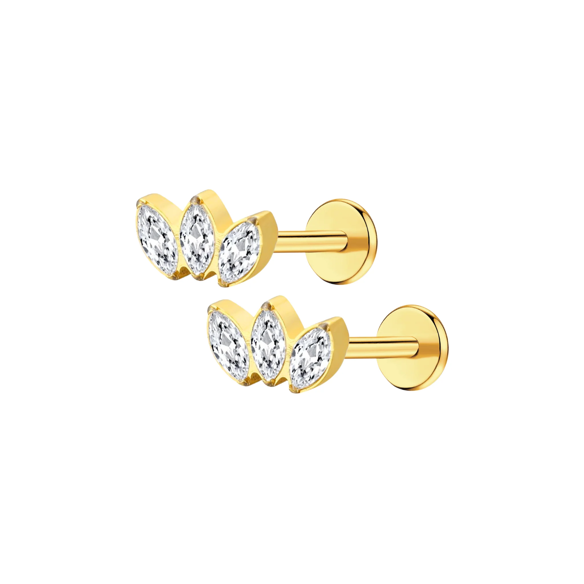 Crown Jewel Flat Back Stud - Image 7
