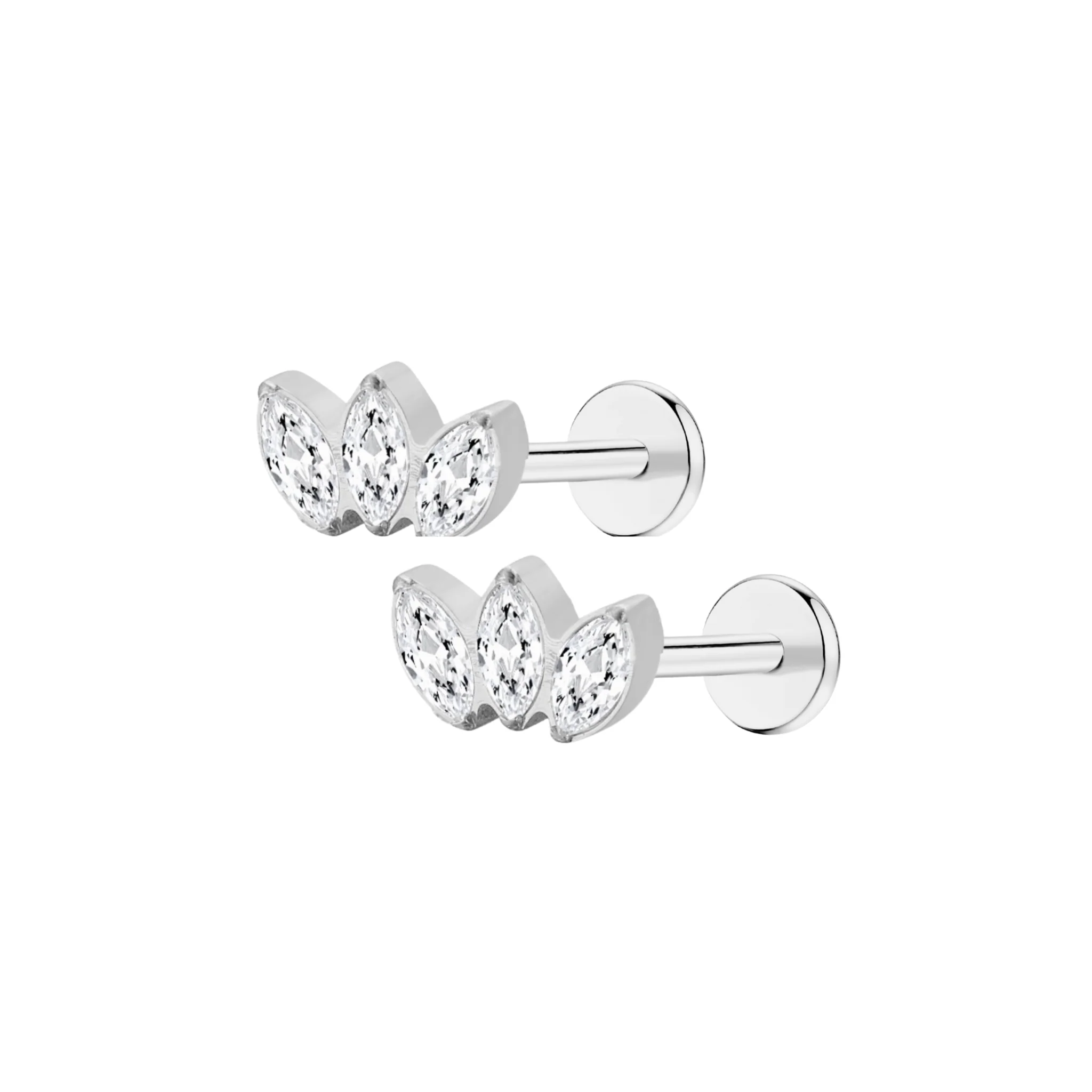 Crown Jewel Flat Back Stud - Image 8