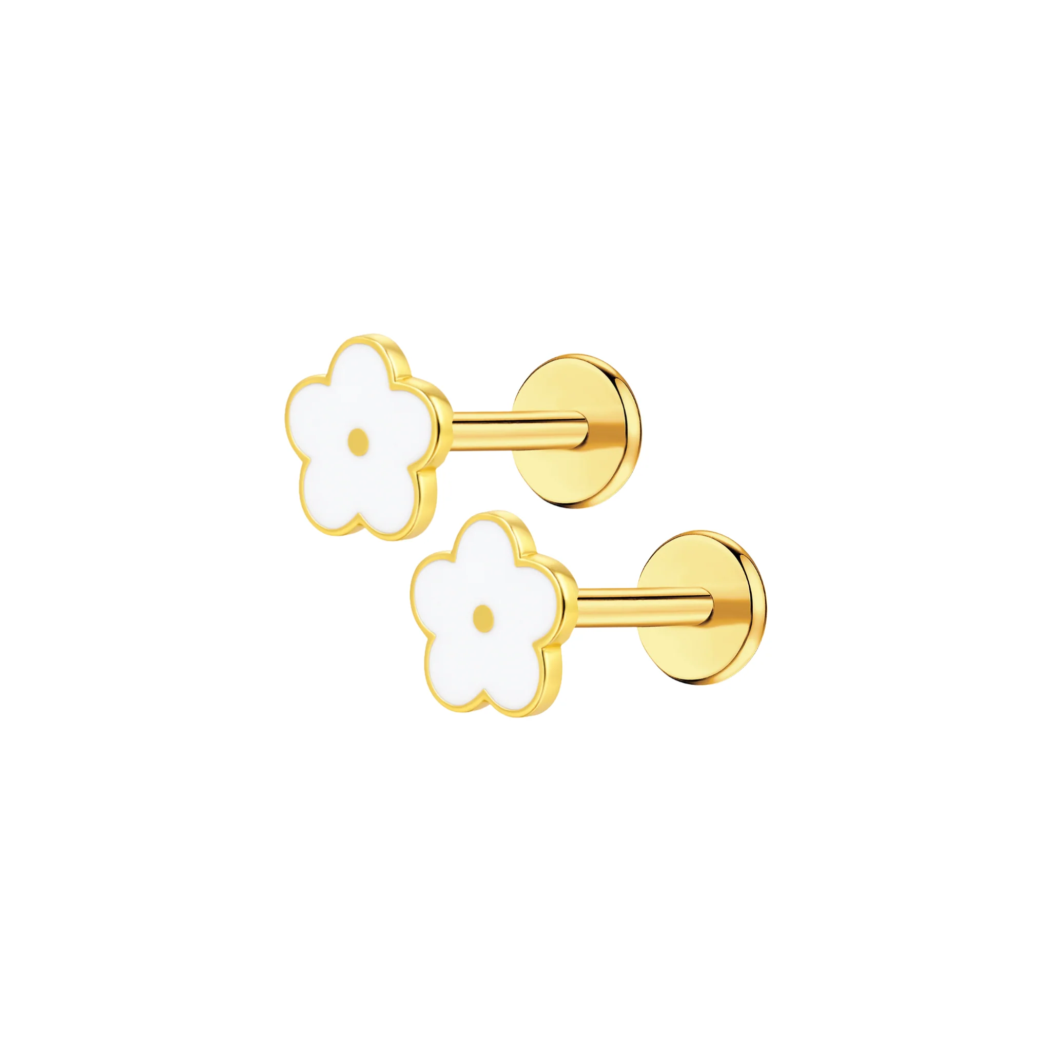 Daisy Enamel Flat Back Stud - Image 9