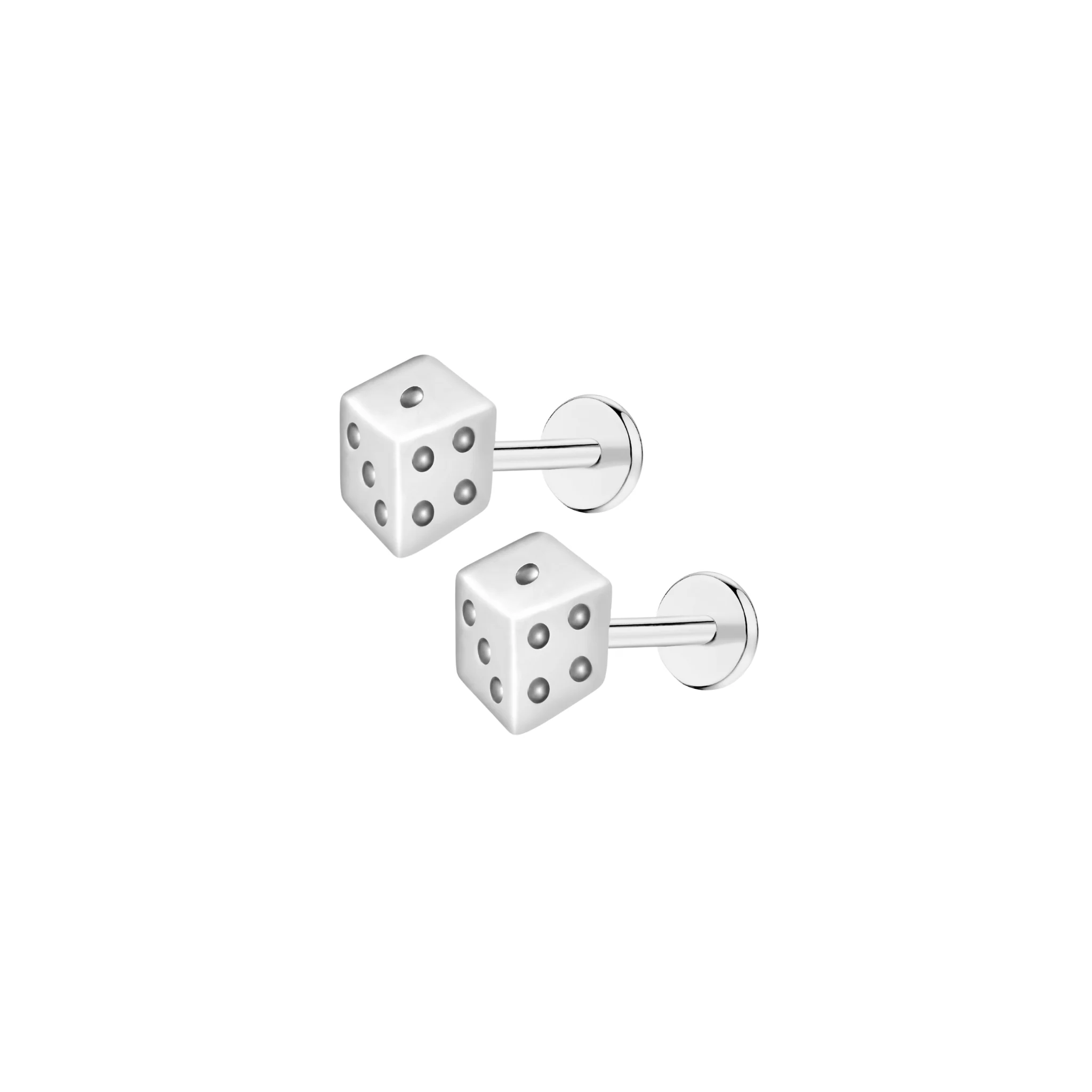 Lucky Dice Flat Back Stud - Image 9