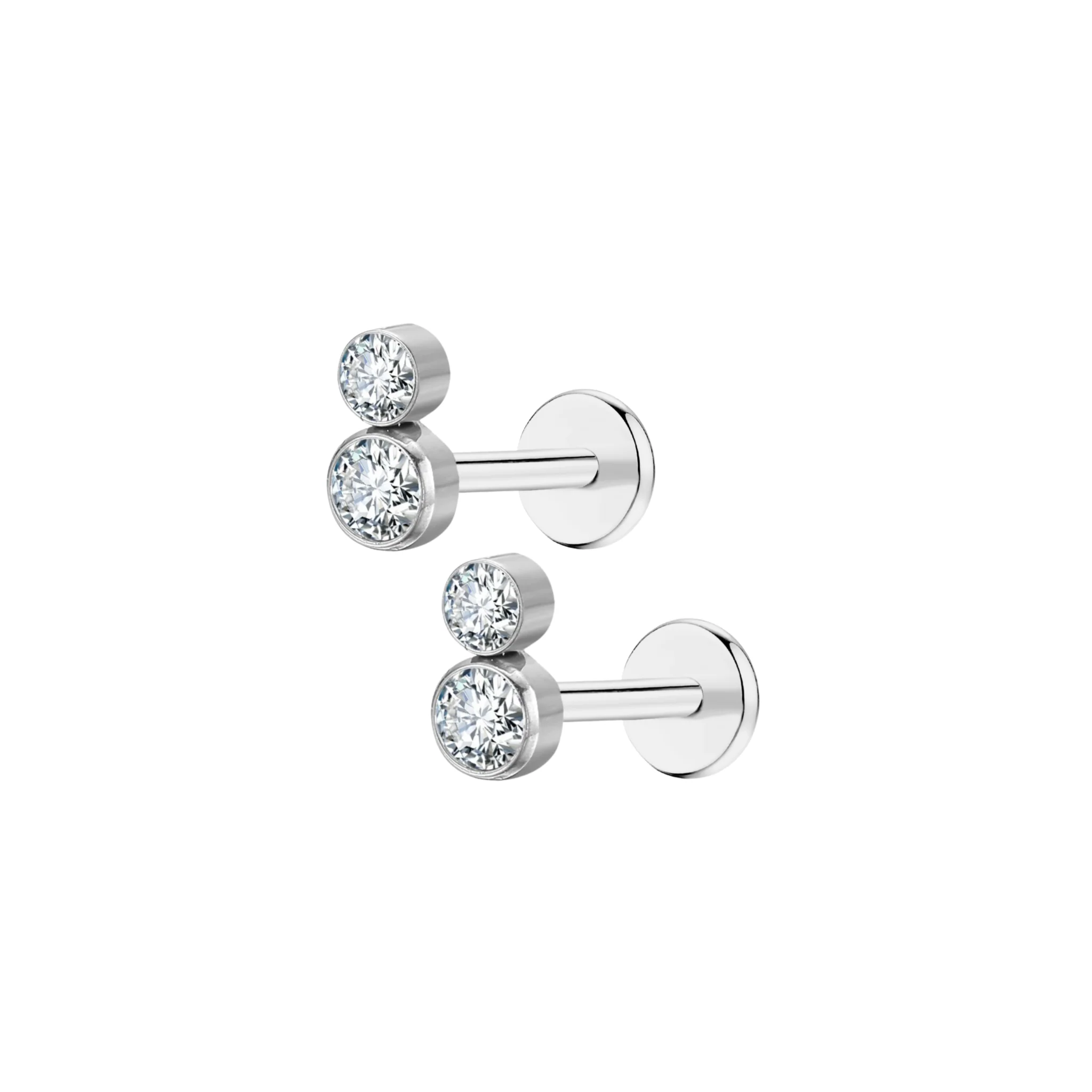 Double Down Flat Back Stud - Image 7
