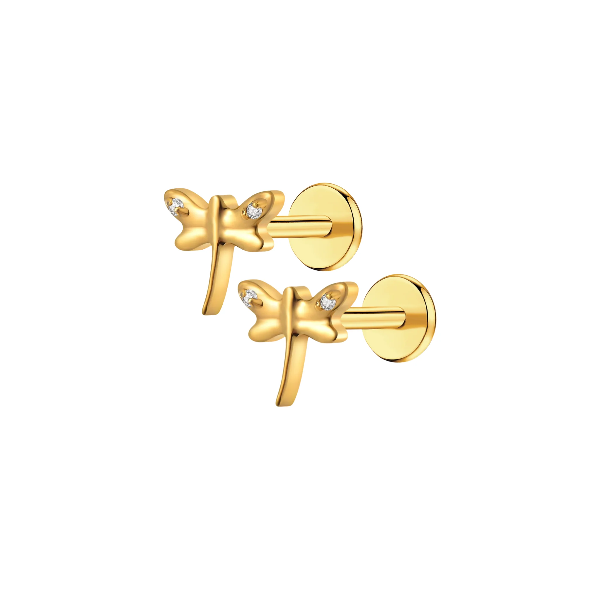 Dragonfly Flat Back Stud - Image 6
