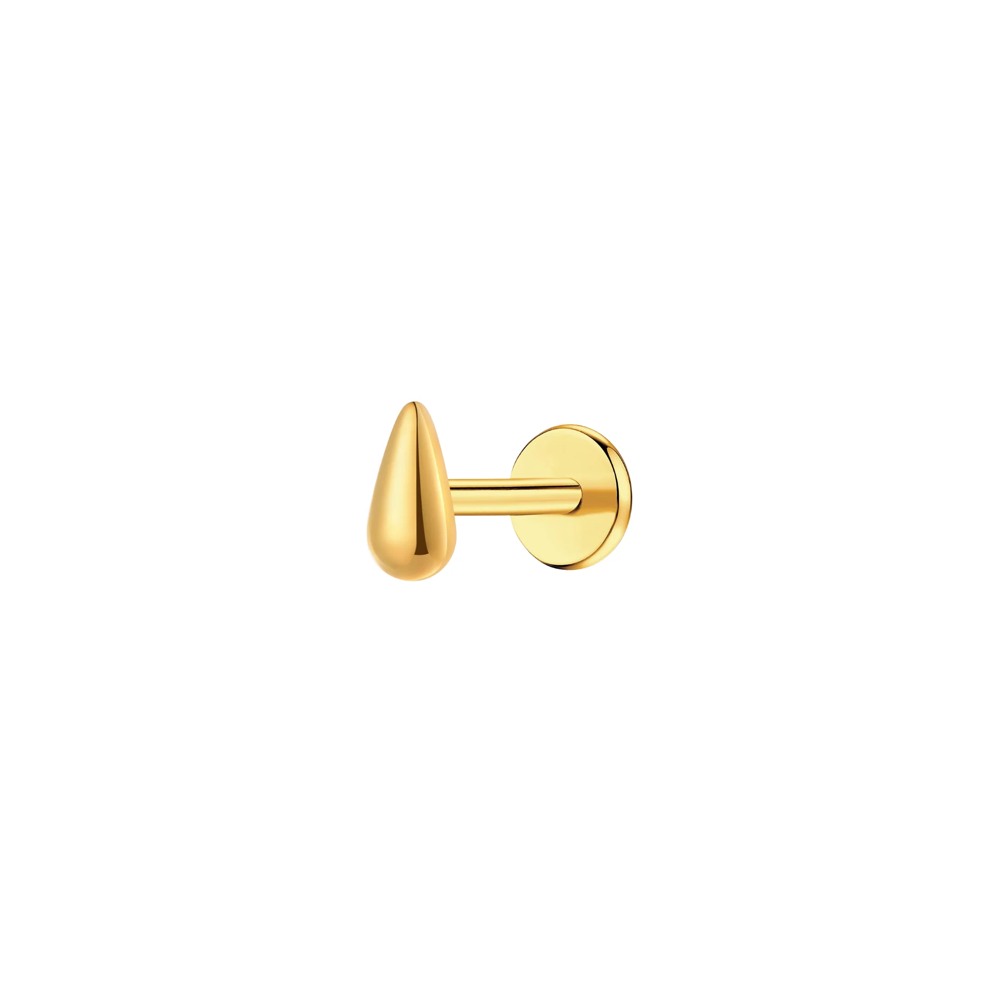 Droplet Flat Back Stud
