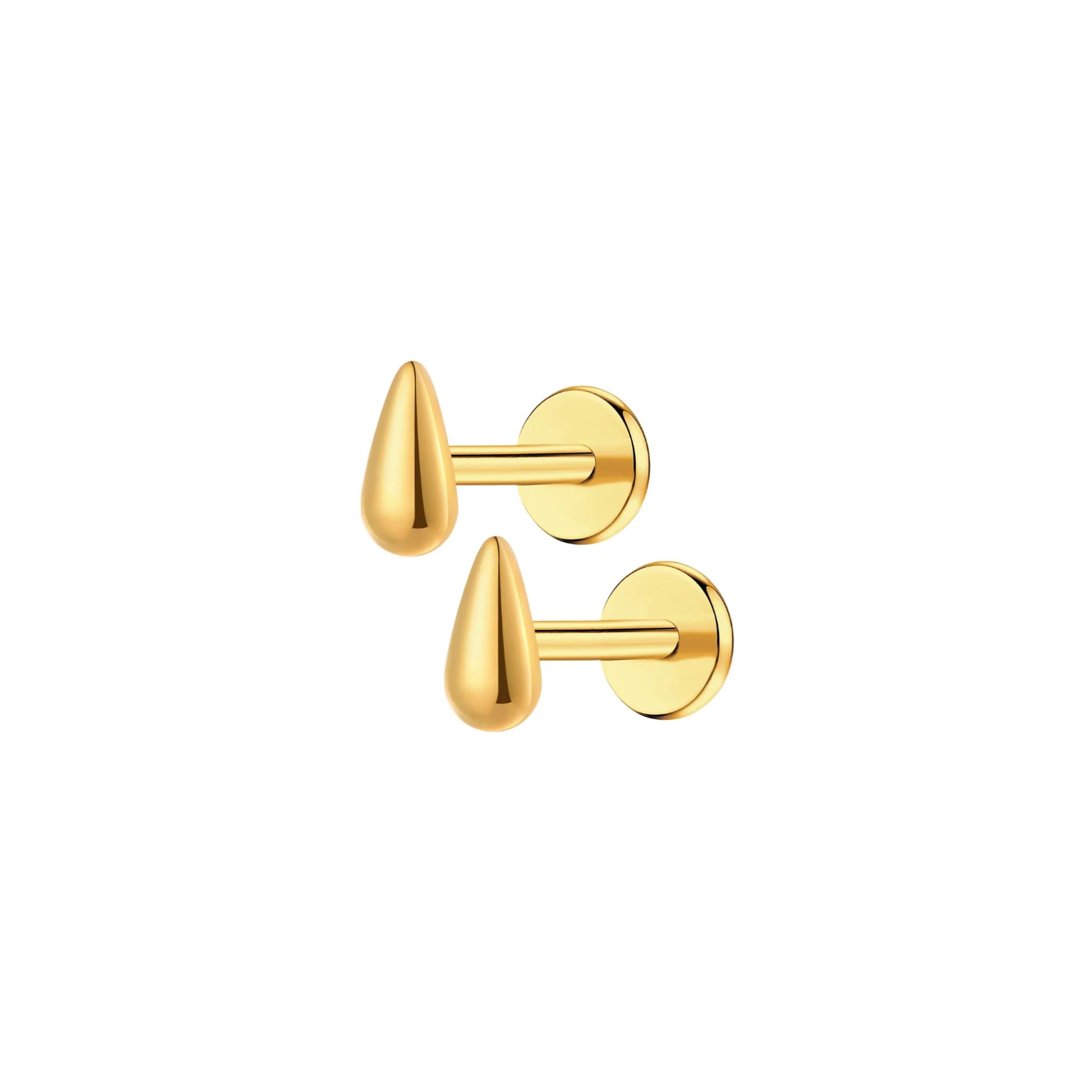 Droplet Flat Back Stud - Image 9