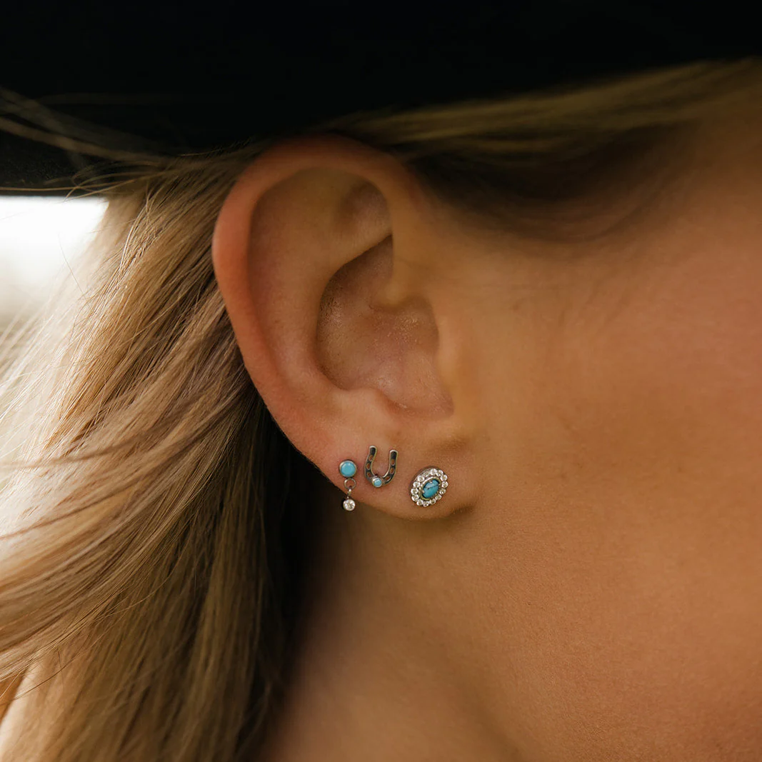 Duo Drop Flat Back Stud - Image 5