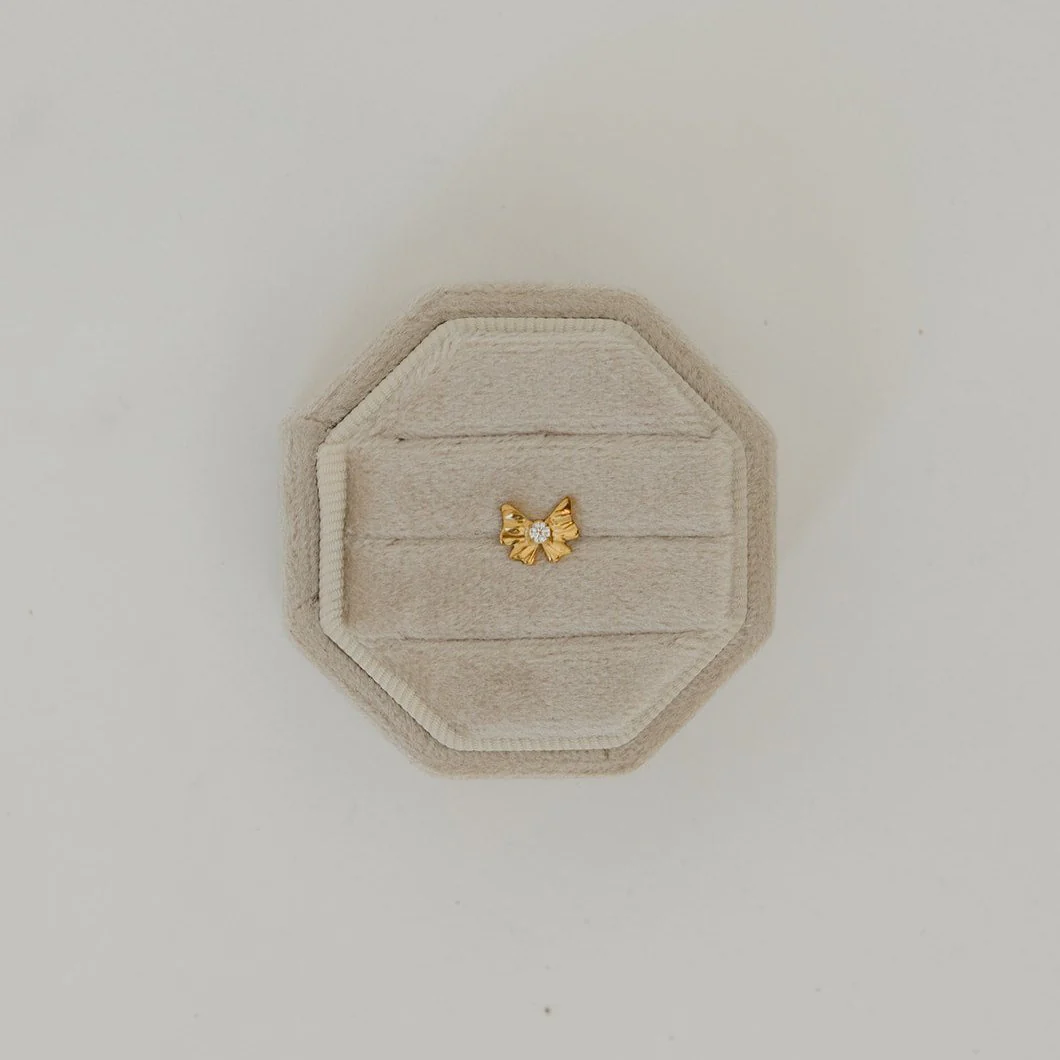 Fancy Bow Flat Back Stud - Image 6