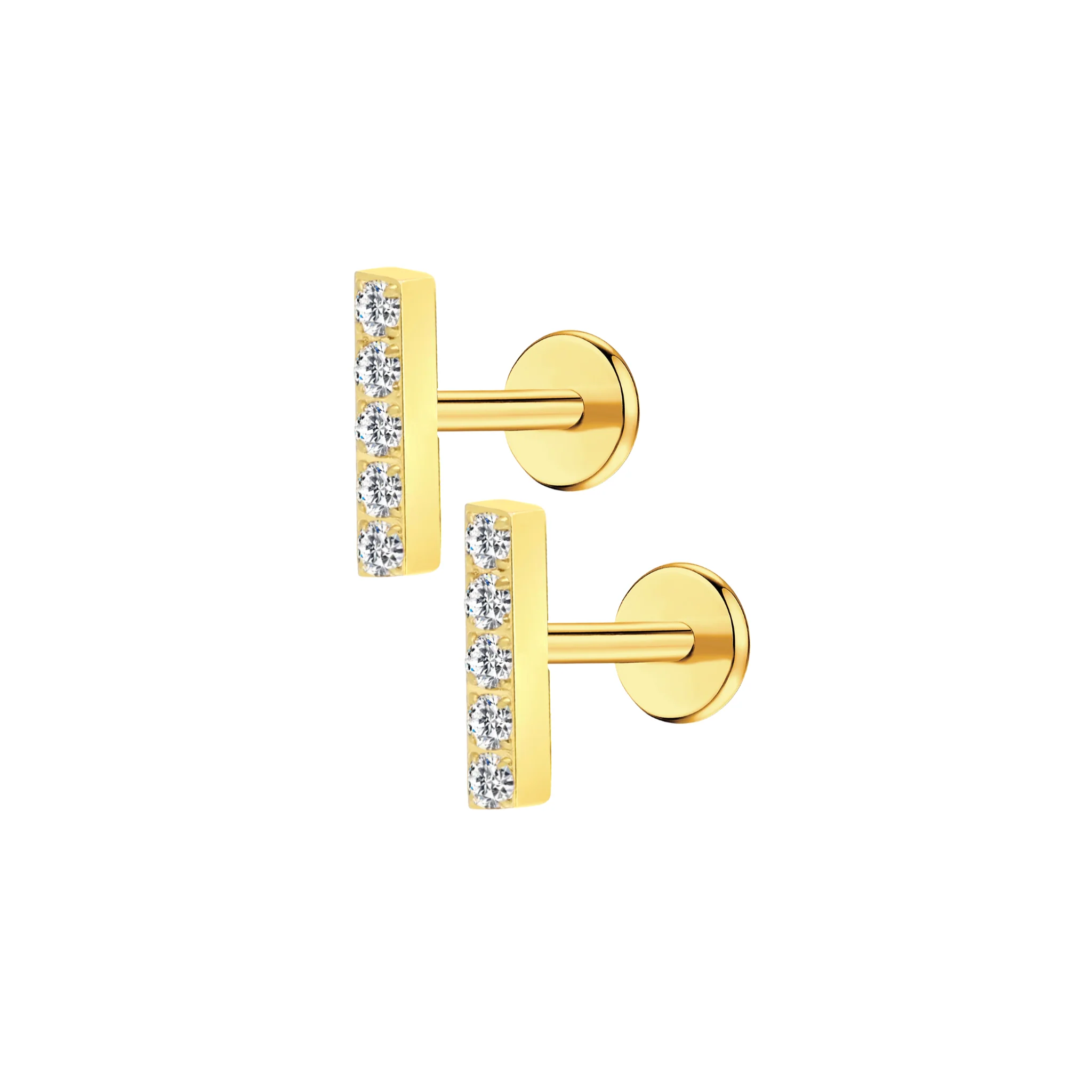 Gem Bar Flat Back Stud - Image 8