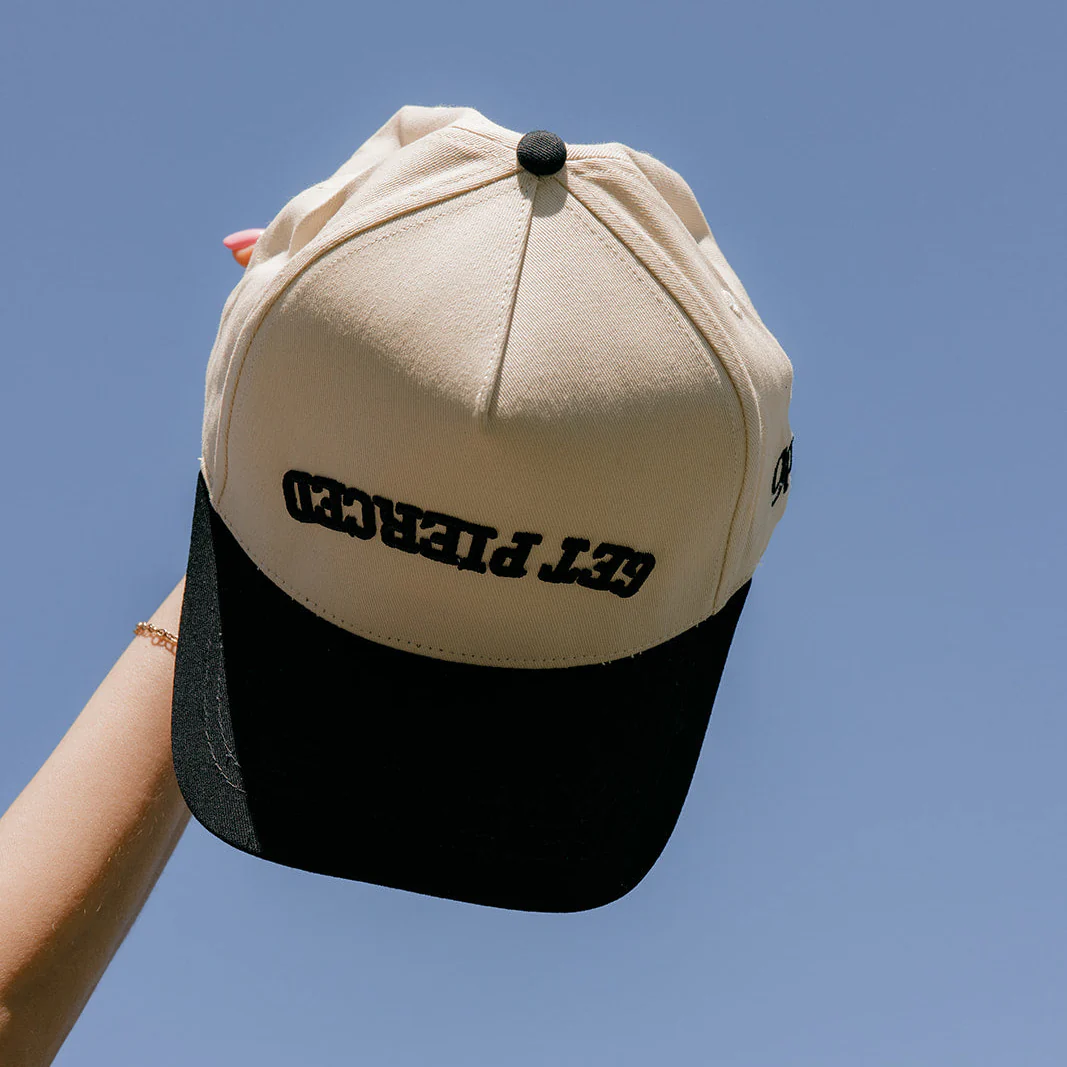 Get Pierced Trucker Hat in Black - Image 3
