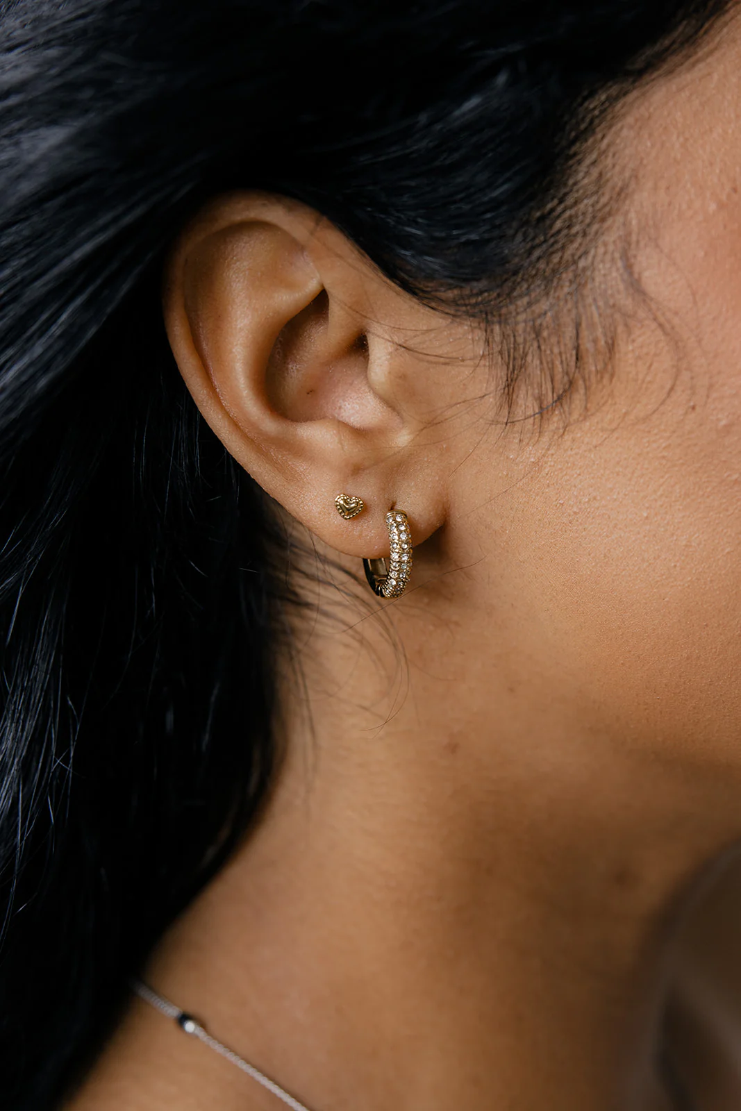 Golden Glow Hoops - Image 3