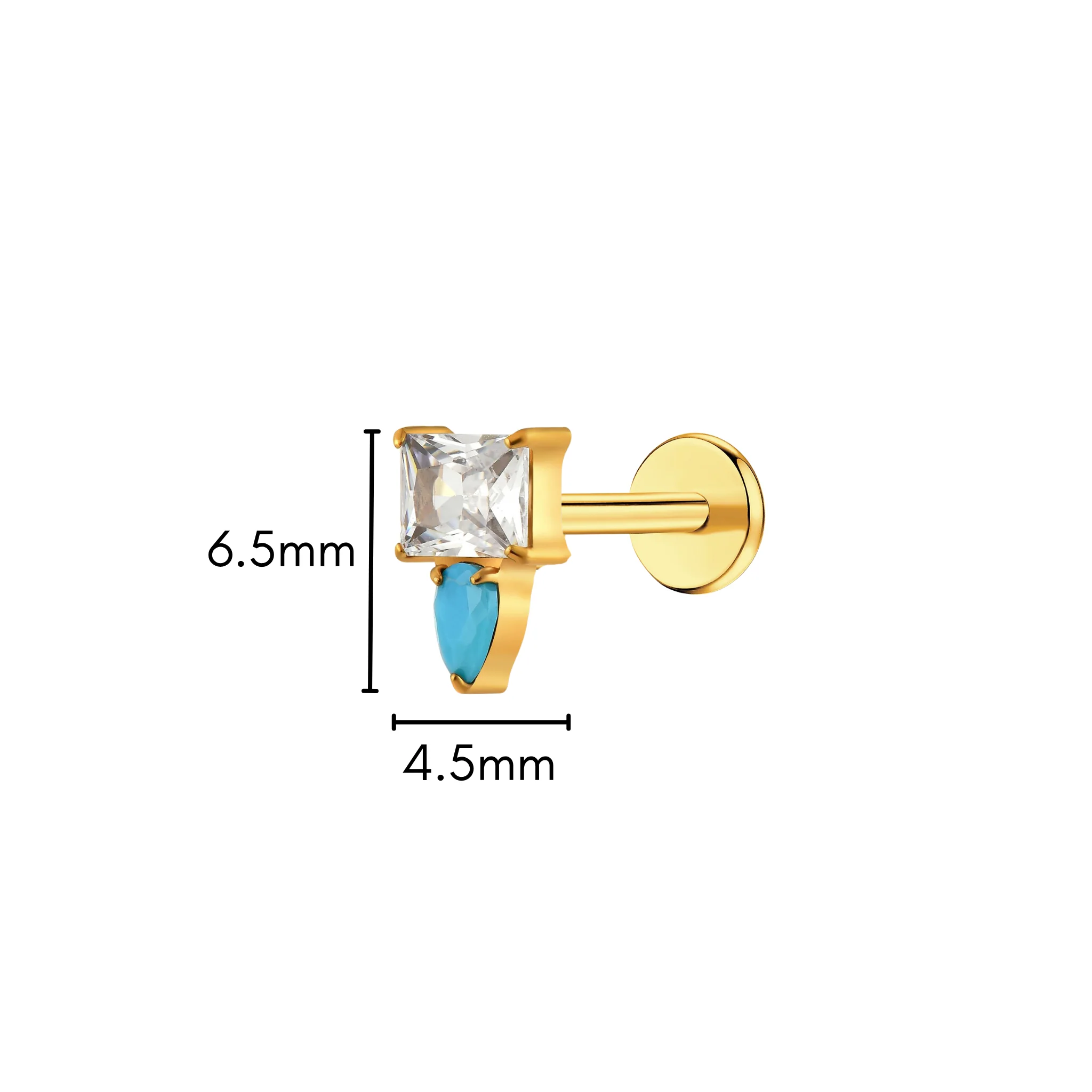 Grit and Glam Flat Back Stud - Image 6