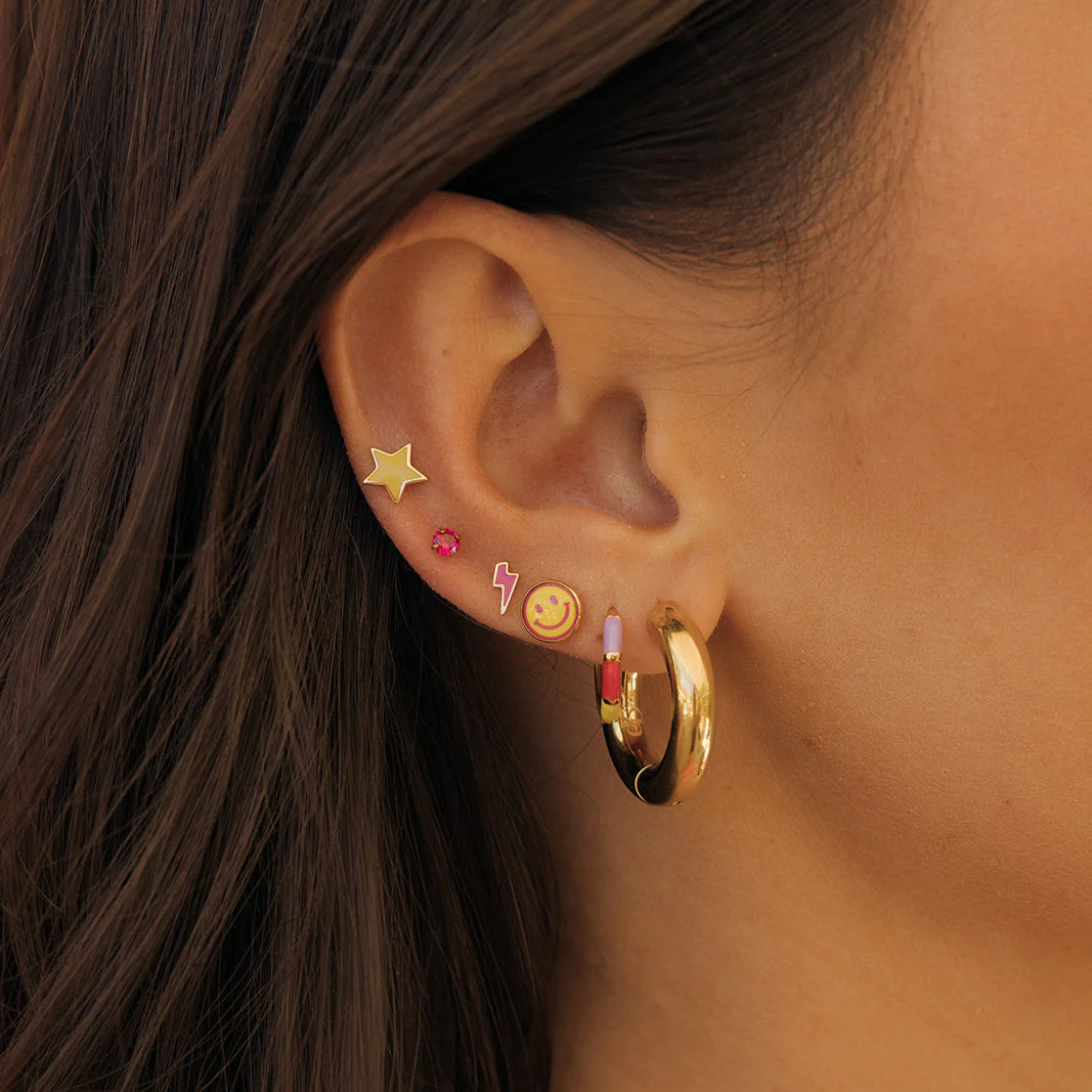 Good Vibes Only Flat Back Stud - Image 4
