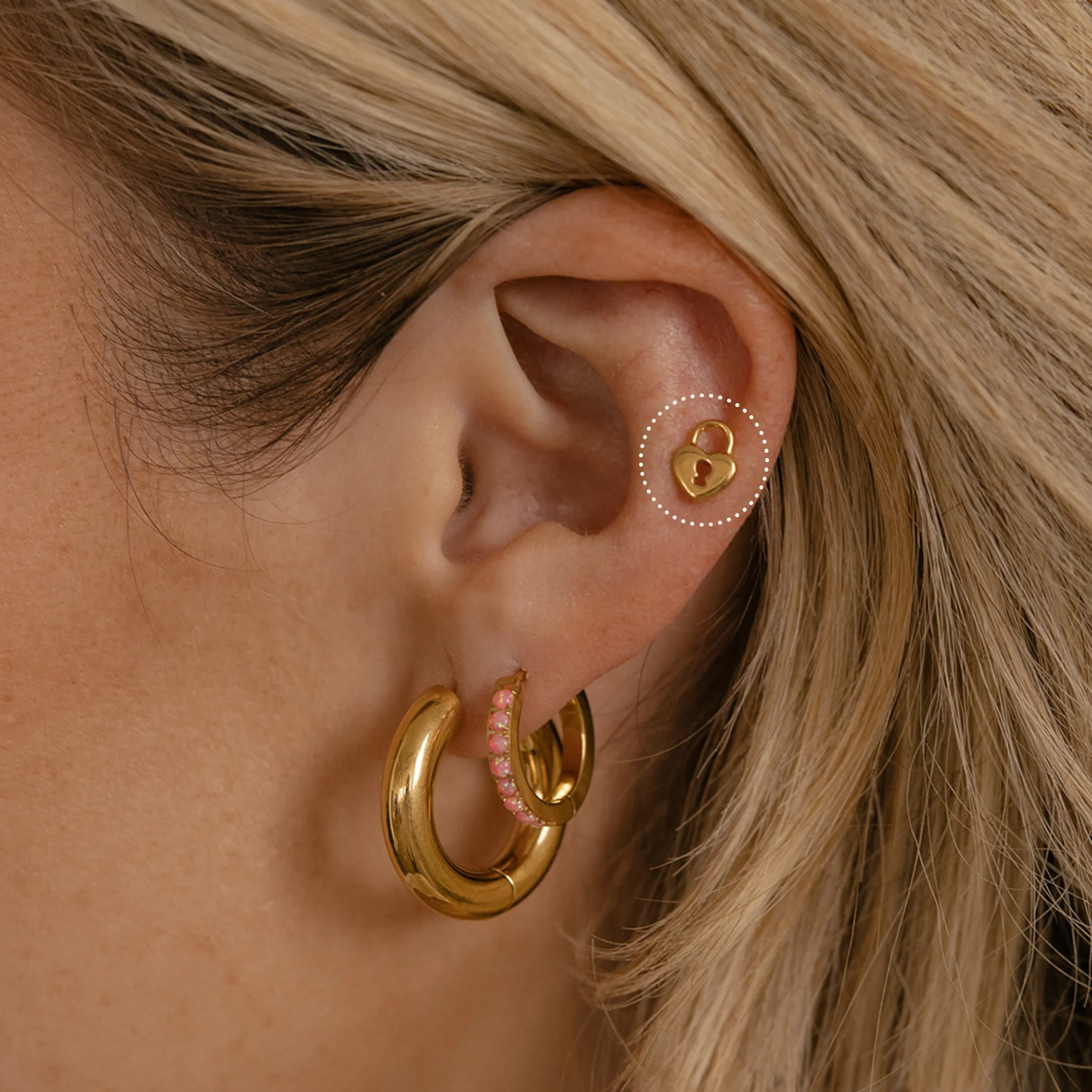 Forever Yours Flat Back Stud - Image 3