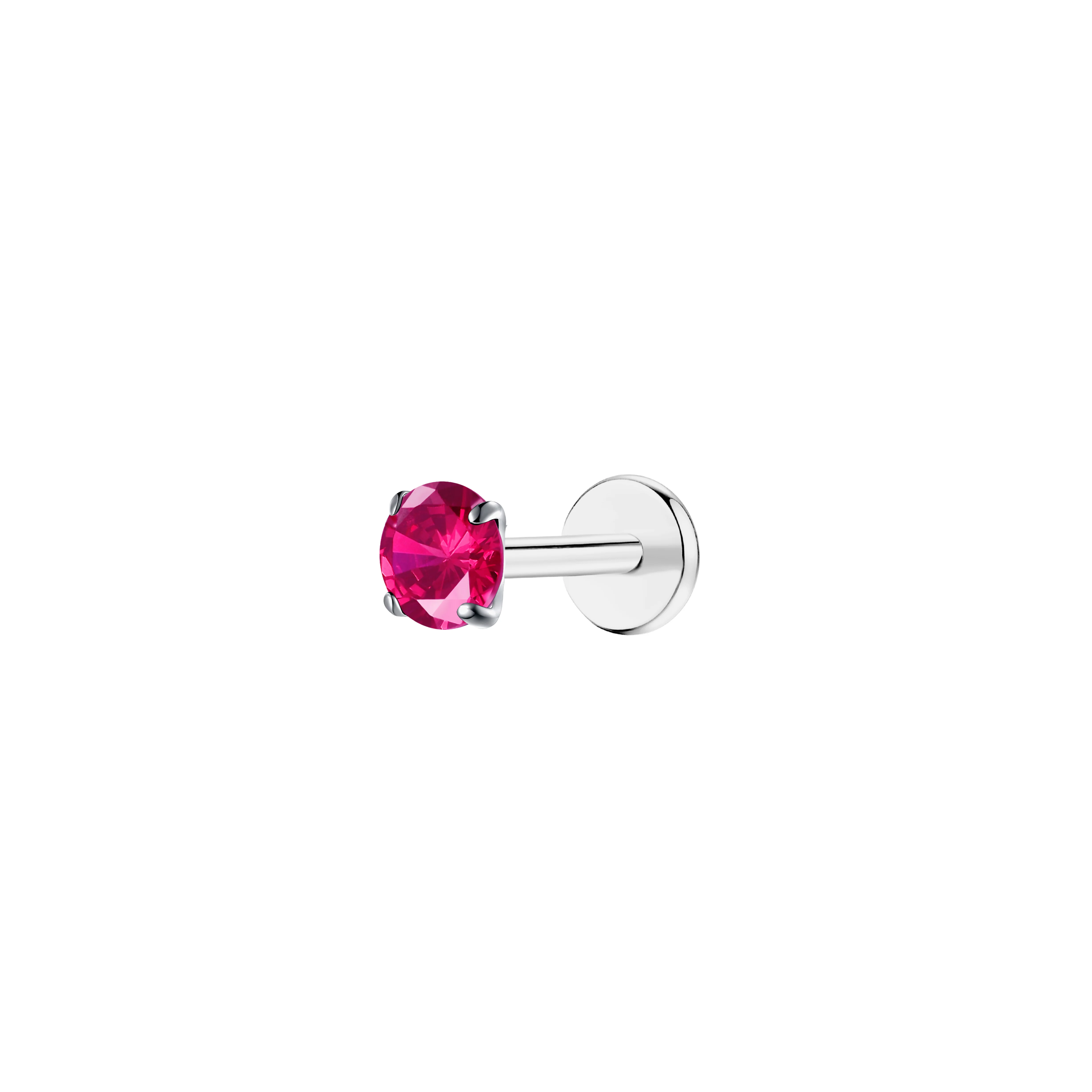 Pink Punch Classy Girl Flat Back Stud - Image 2