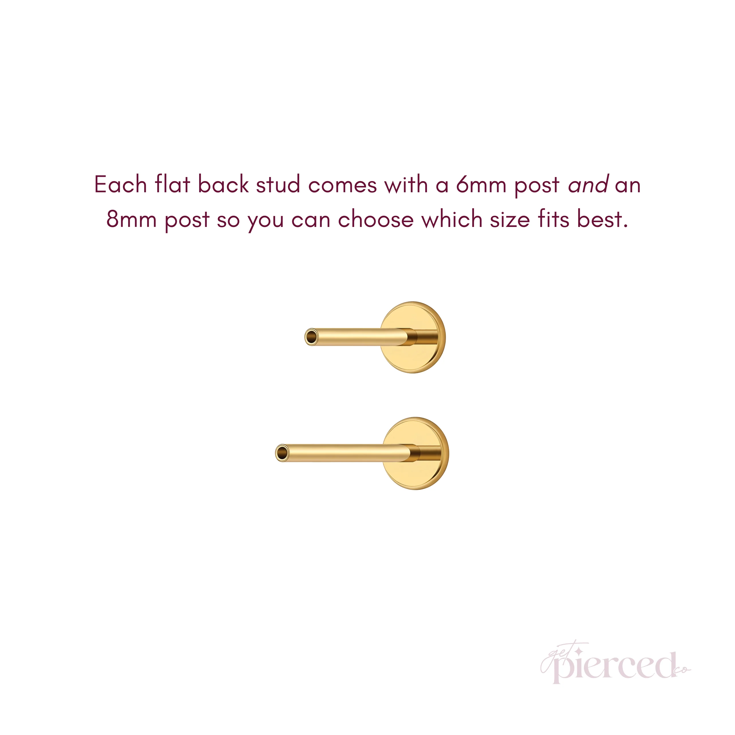 Heart Attack Flat Back Stud - Image 6