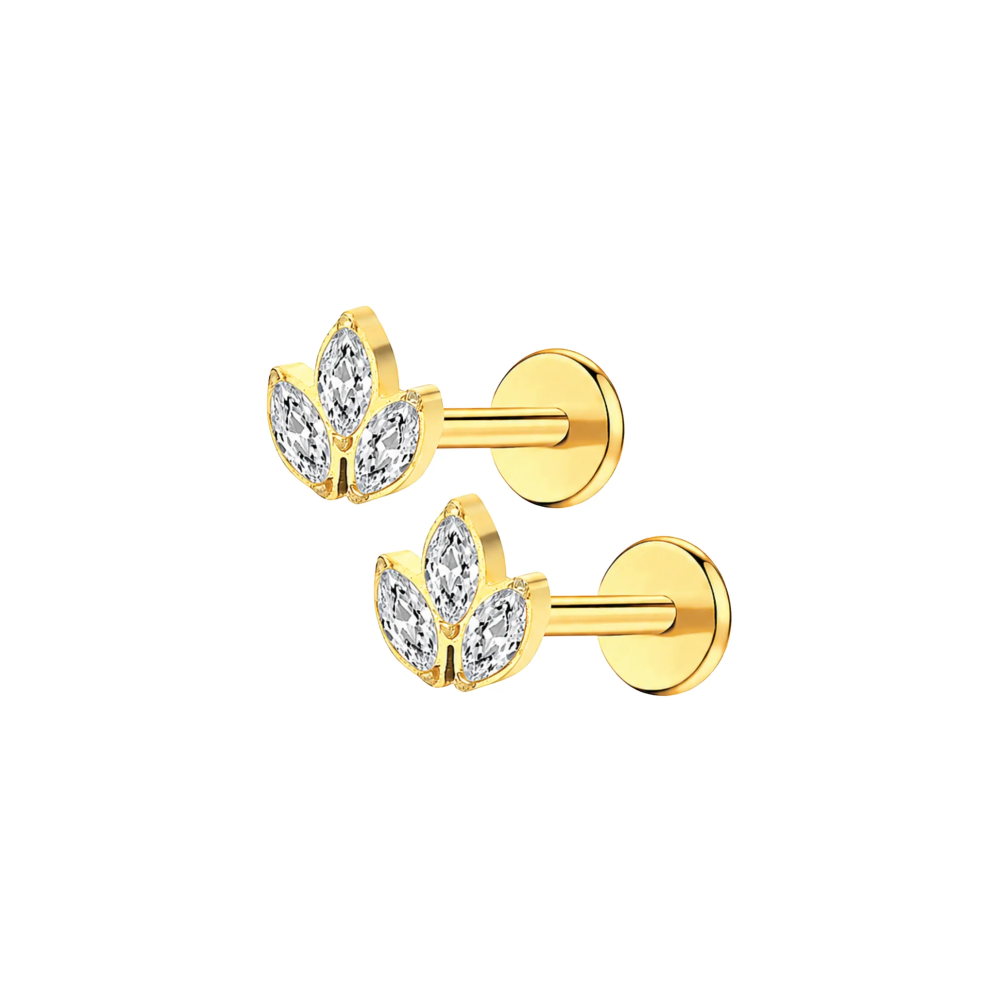Laurel Flat Back Stud - Image 7