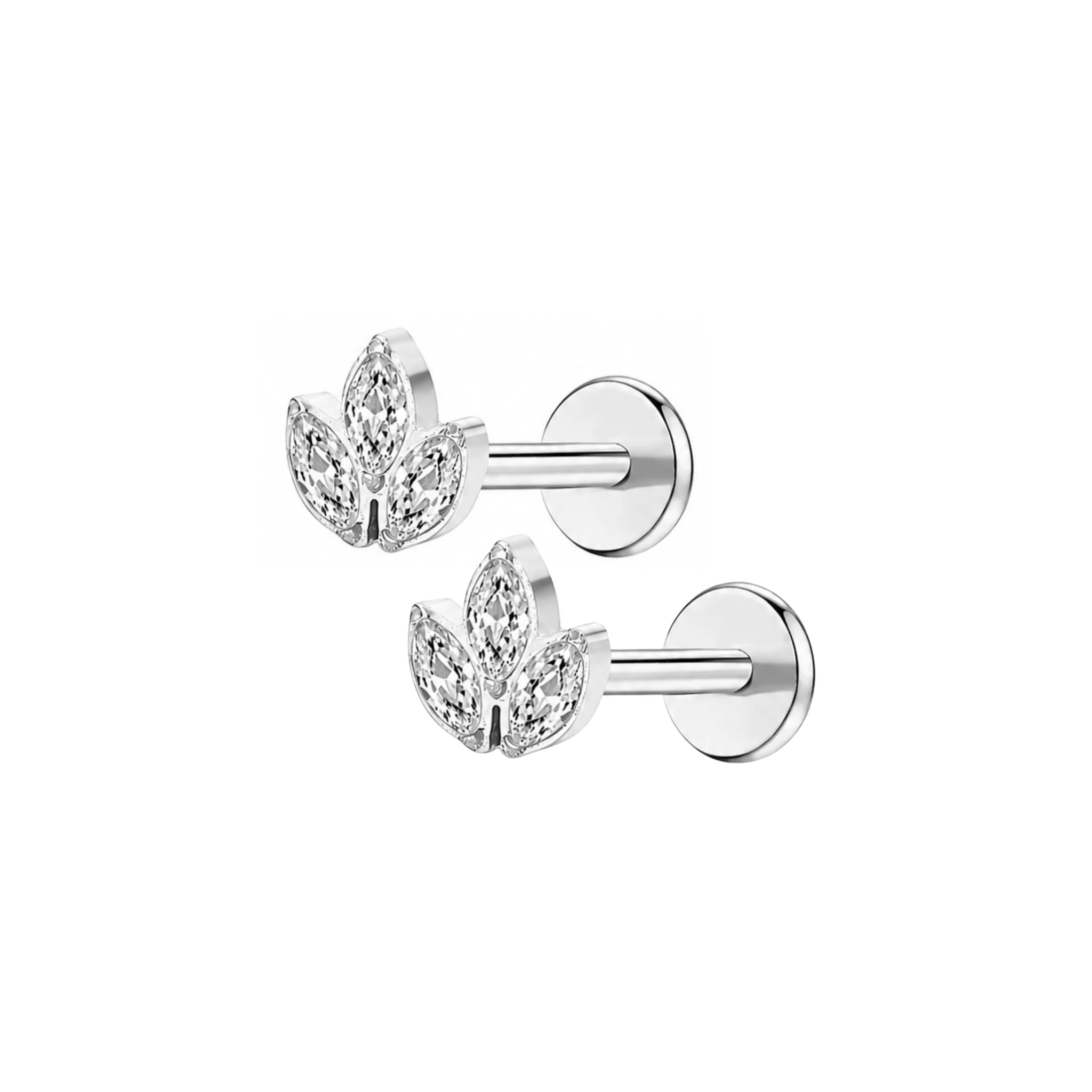 Laurel Flat Back Stud - Image 8