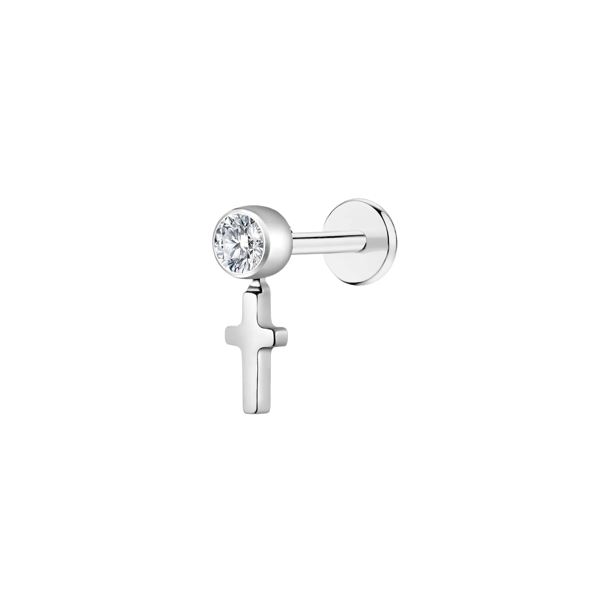 Grace Flat Back Stud - Image 2