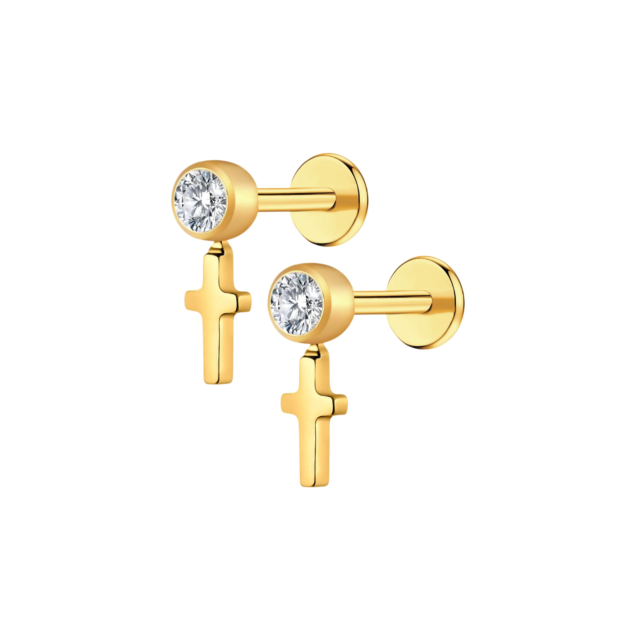 Grace Flat Back Stud - Image 7