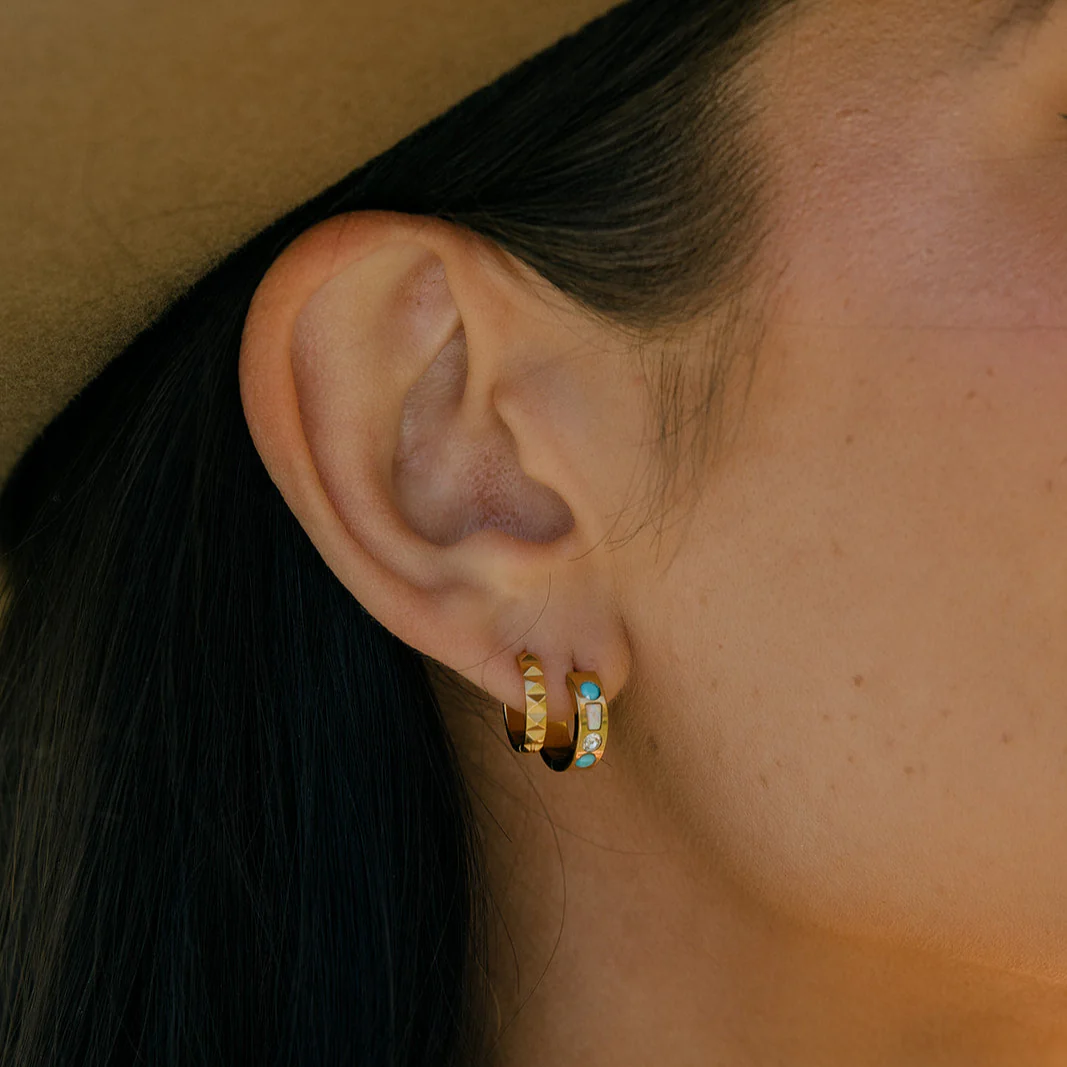 Lonestar Hoops in Titanium - Image 3