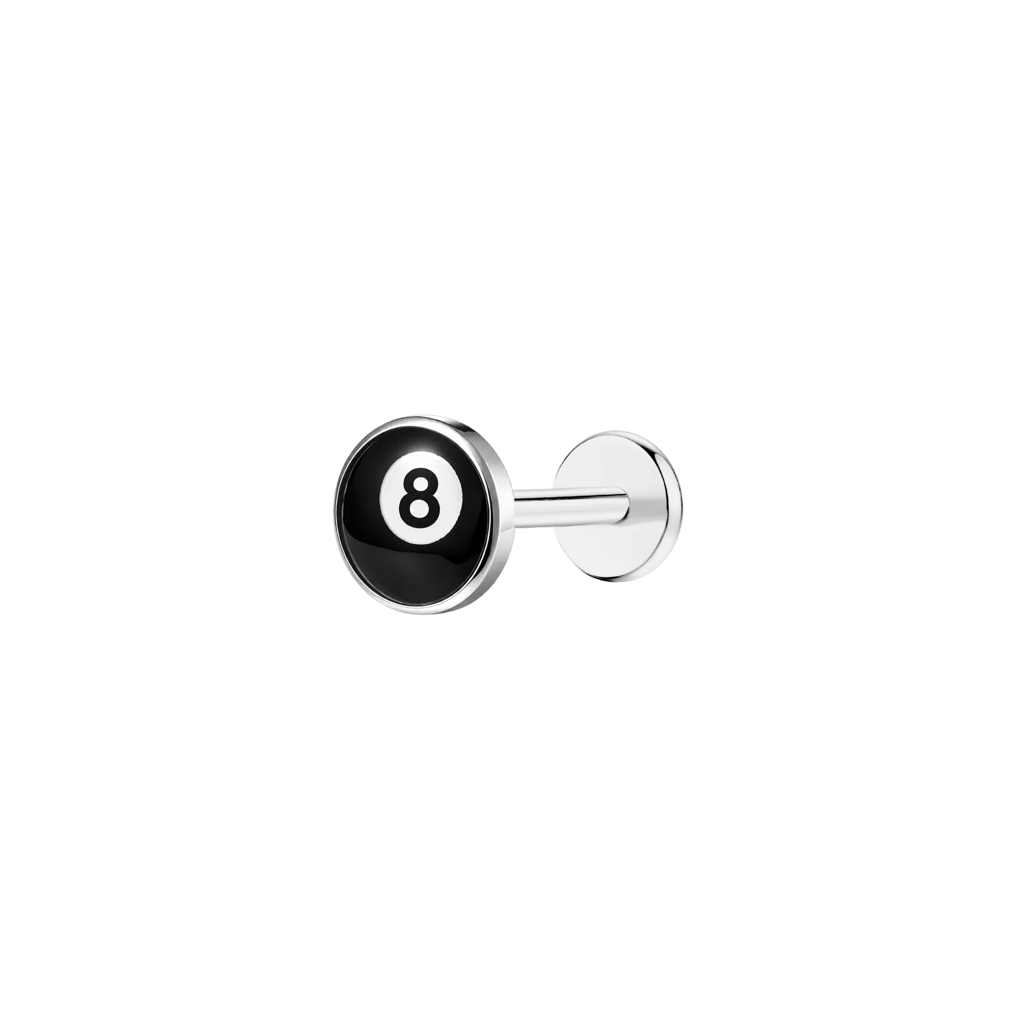 Magic 8 Ball Flat Back Stud - Image 2