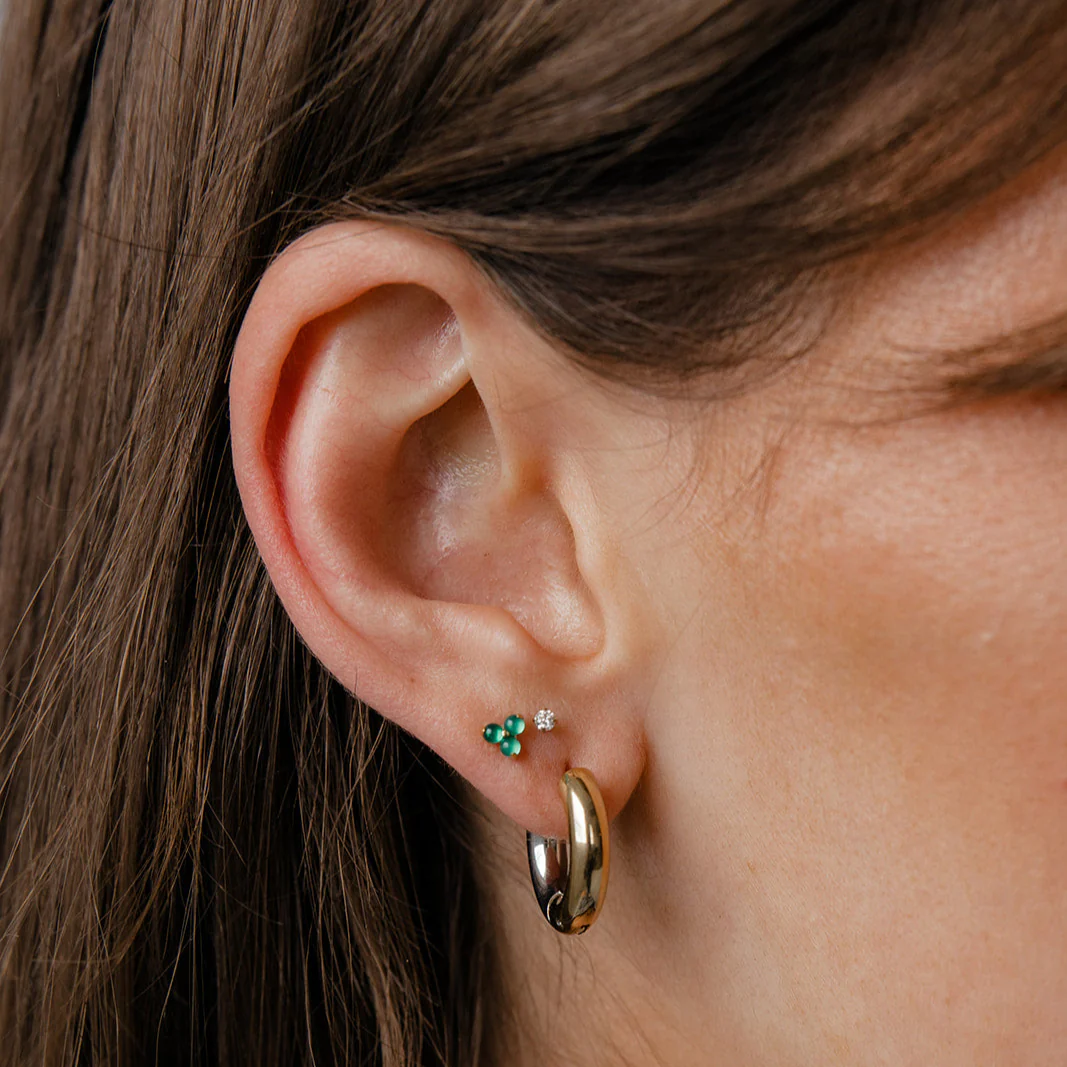 Mixed Metal Hoops - Image 3