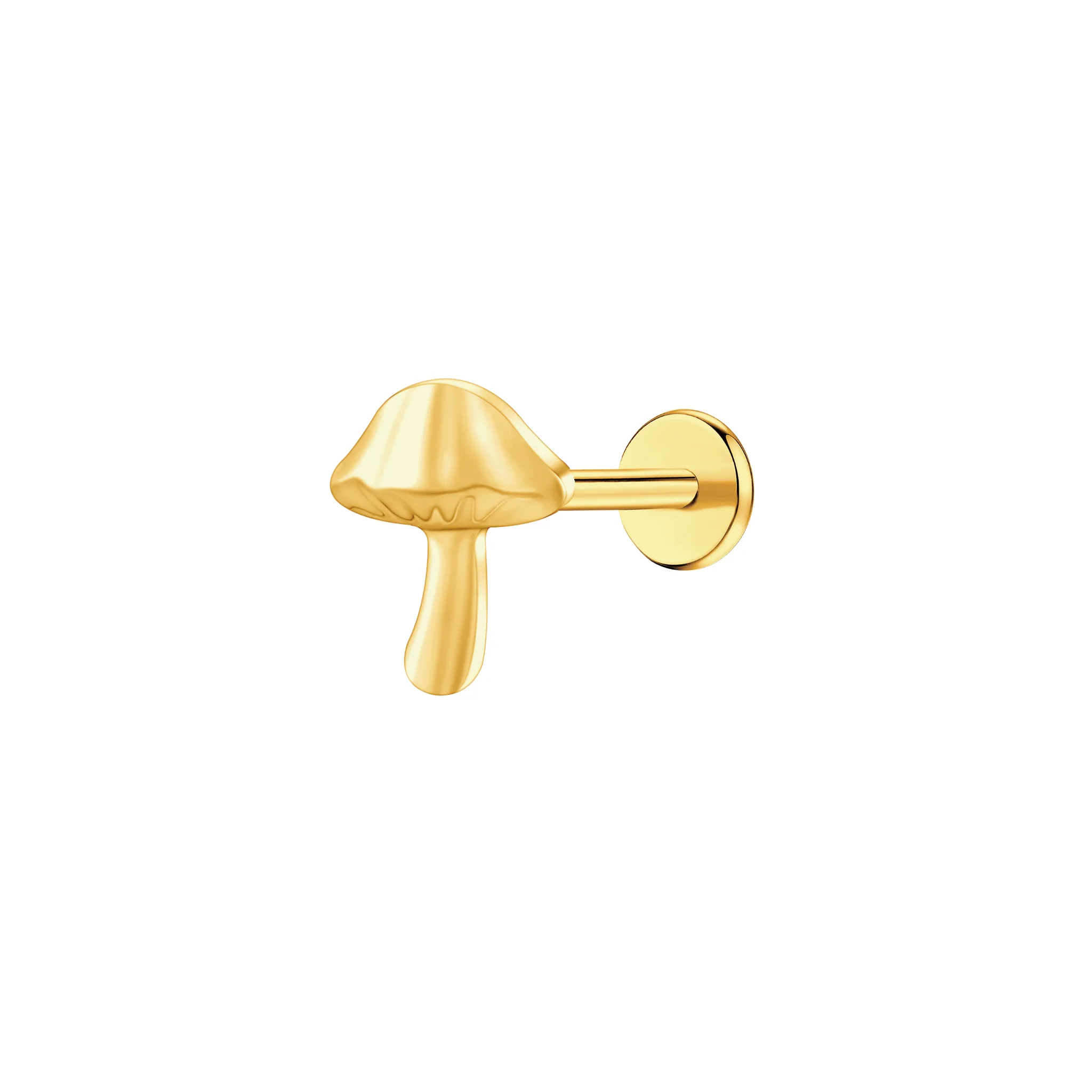 Mushroom Flat Back Stud