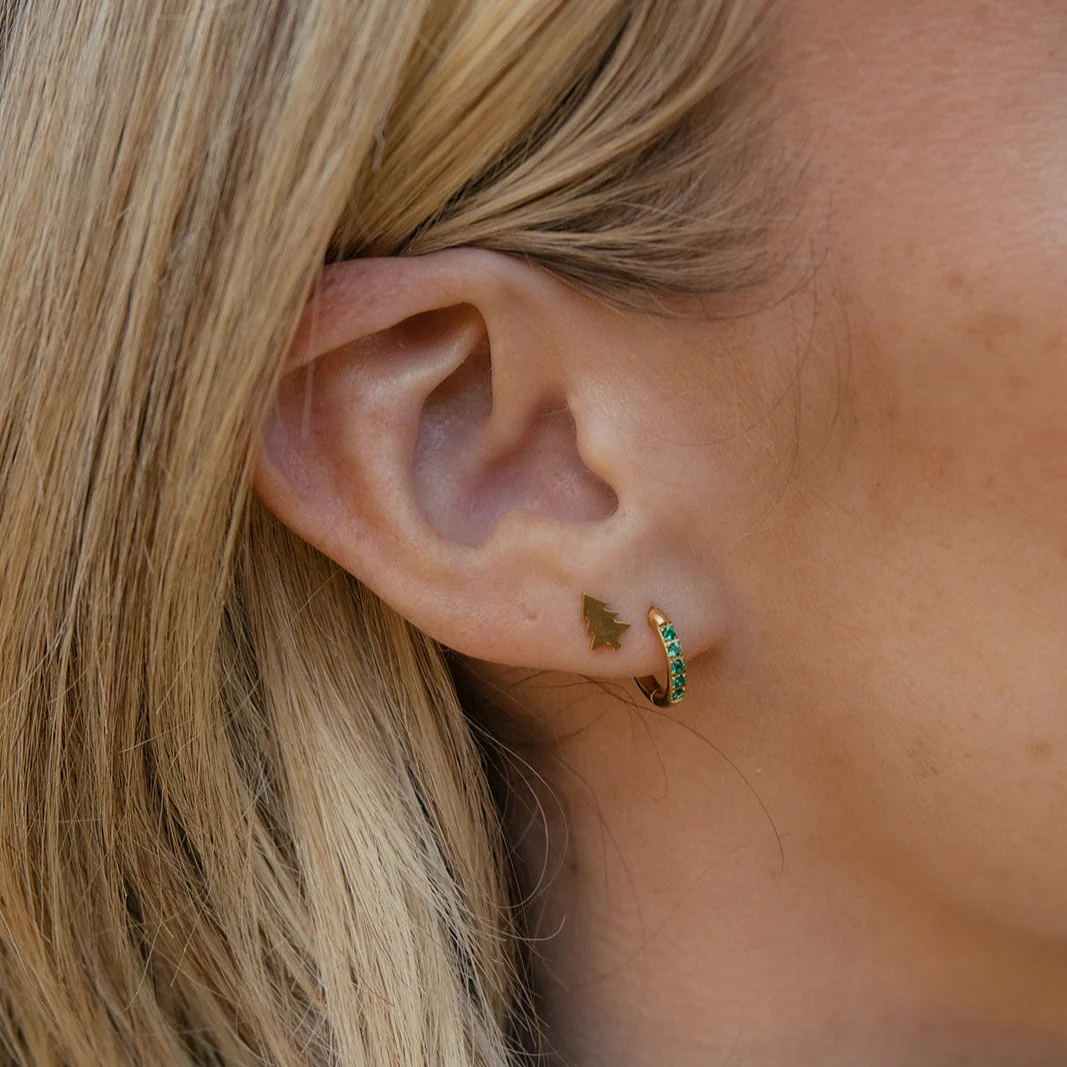 Pine Tree Flat Back Stud - Image 5