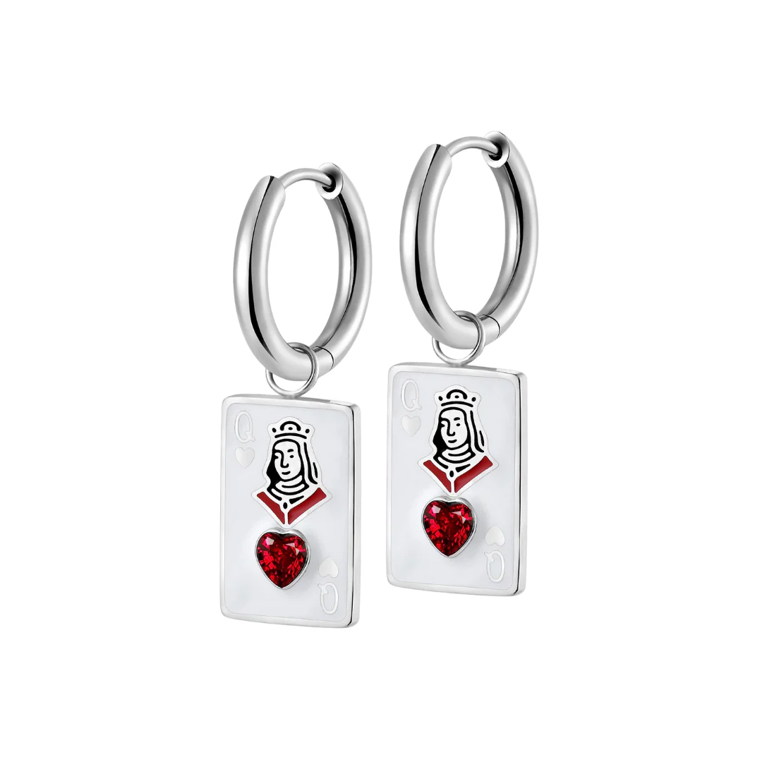 Queen of Hearts Hoops - Image 2