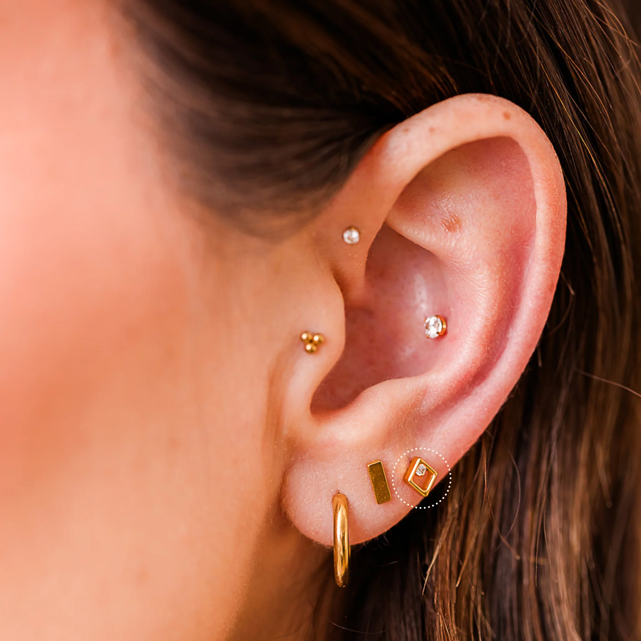 Radiant Flat Back Stud - Image 3