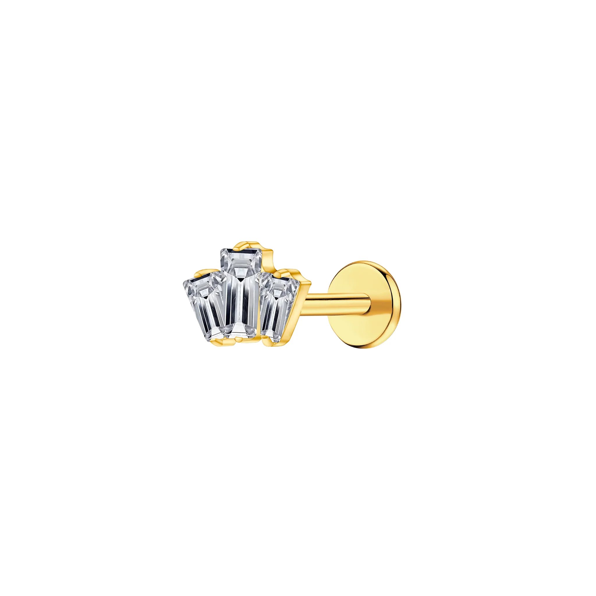 Regal Romance Flat Back Stud