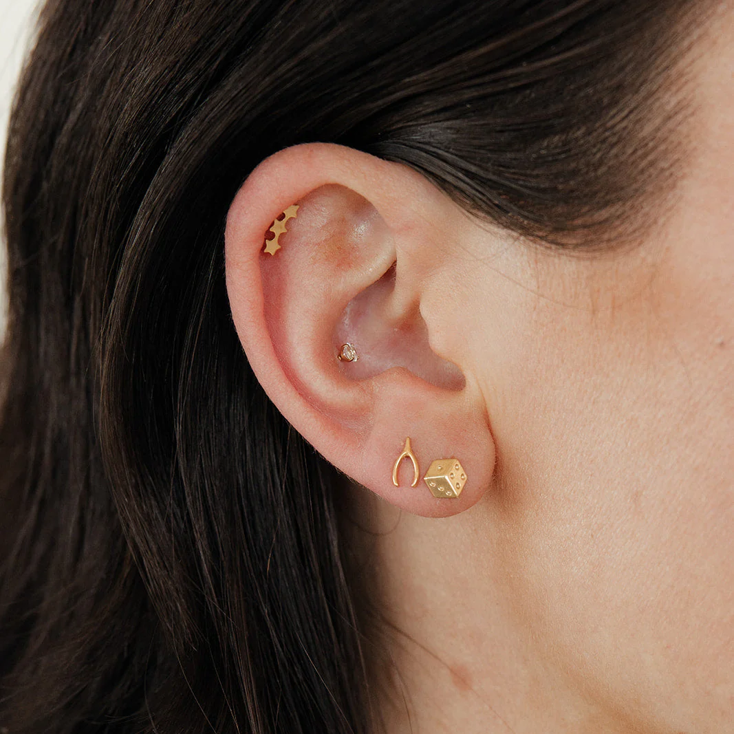 Shoot for the Stars Flat Back Stud - Image 3