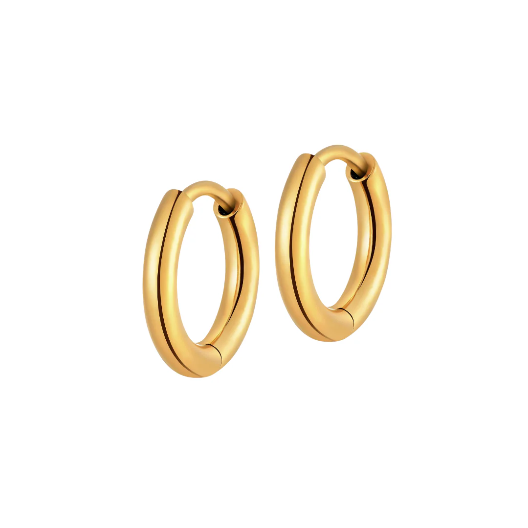Slim Clicker Hoops in Titanium (multiple sizes) - Image 10