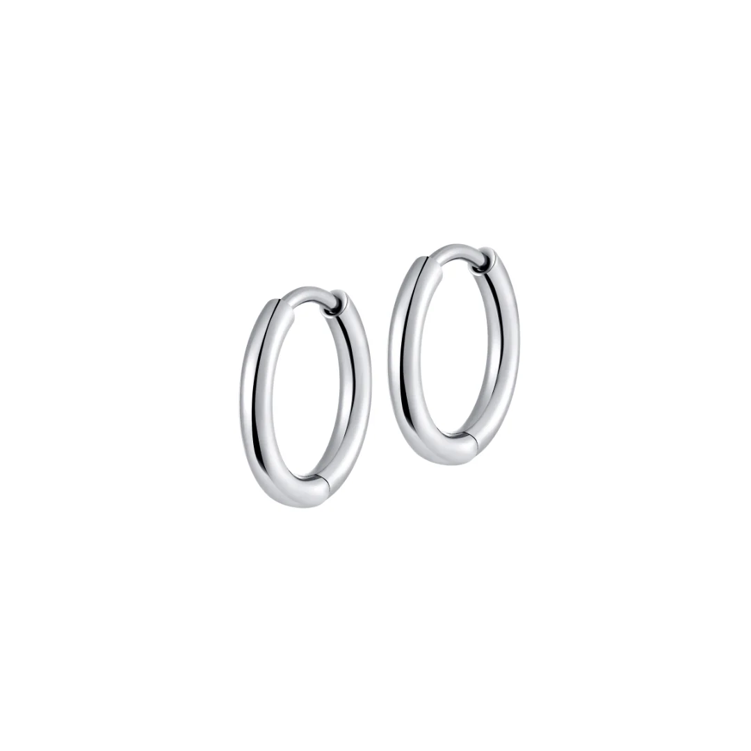 Slim Clicker Hoops in Titanium (multiple sizes) - Image 7