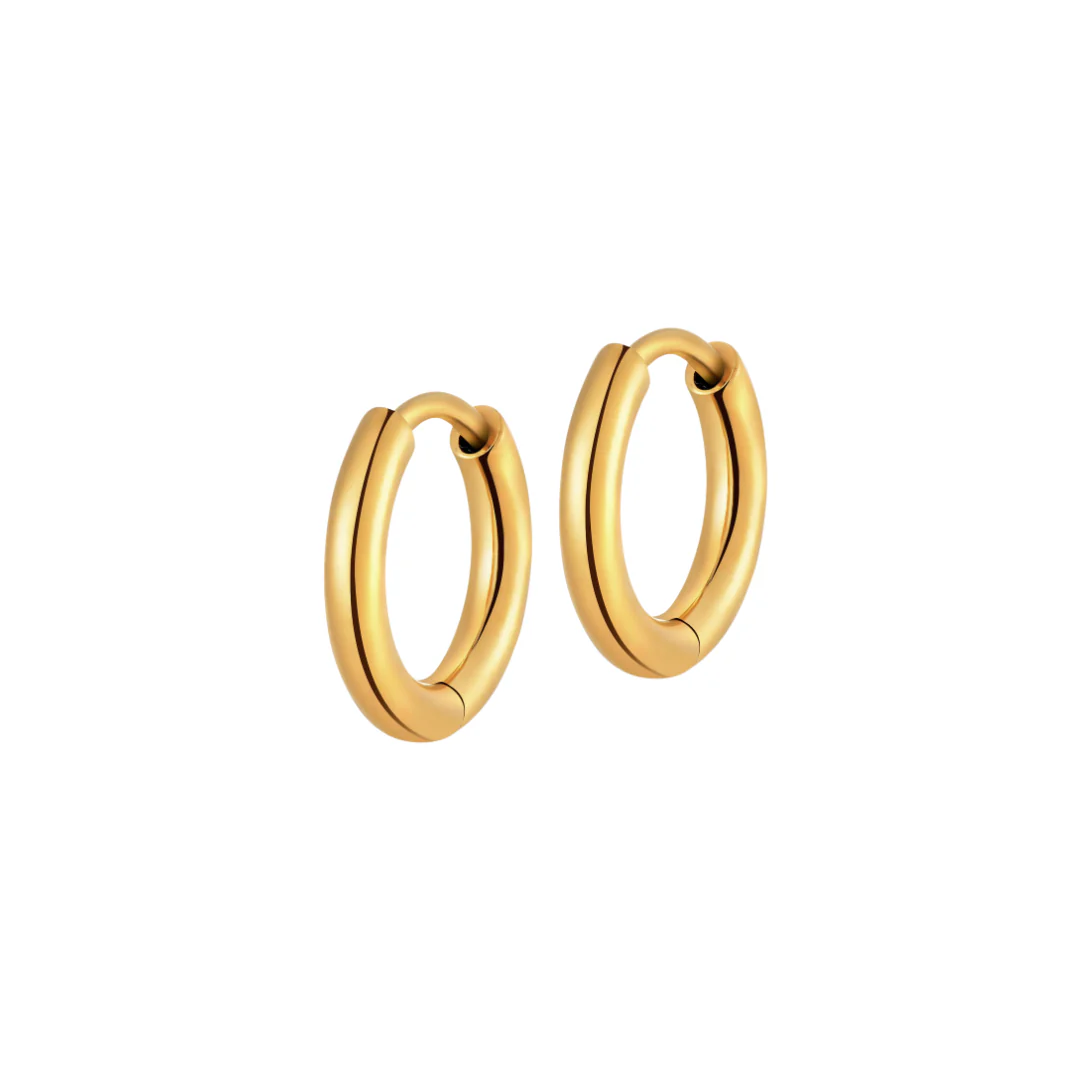 Slim Clicker Hoops in Titanium (multiple sizes) - Image 8