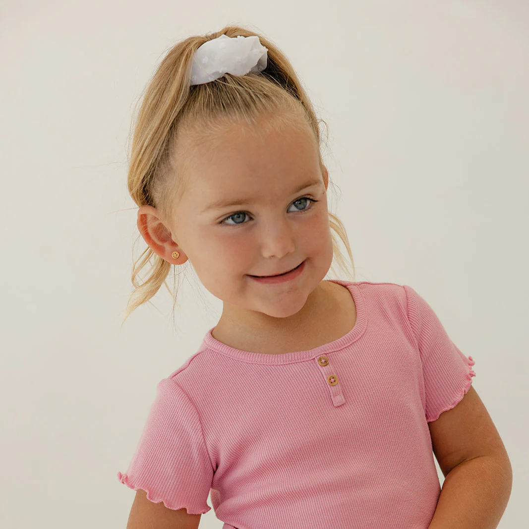 Smiley Flat Back Stud - Image 4