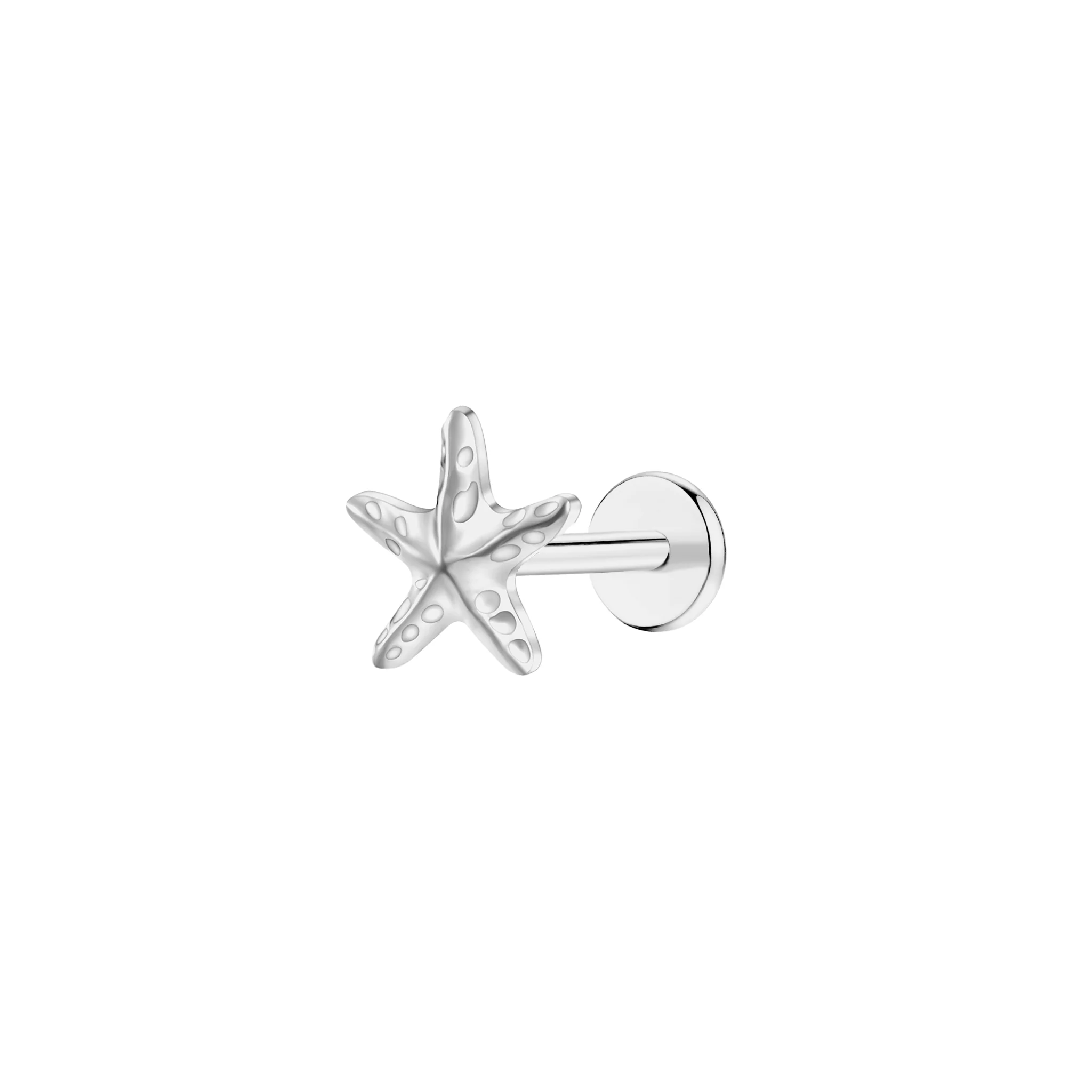 Starfish Flat Back Stud - Image 2