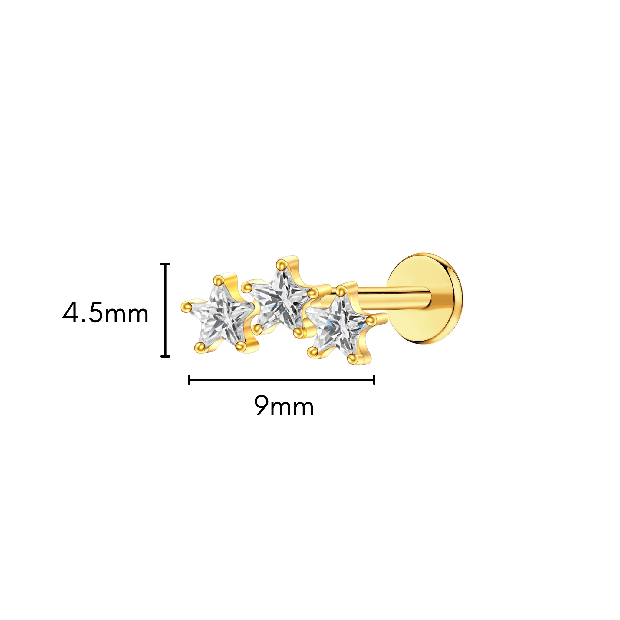 Starlight Flat Back Stud - Image 6