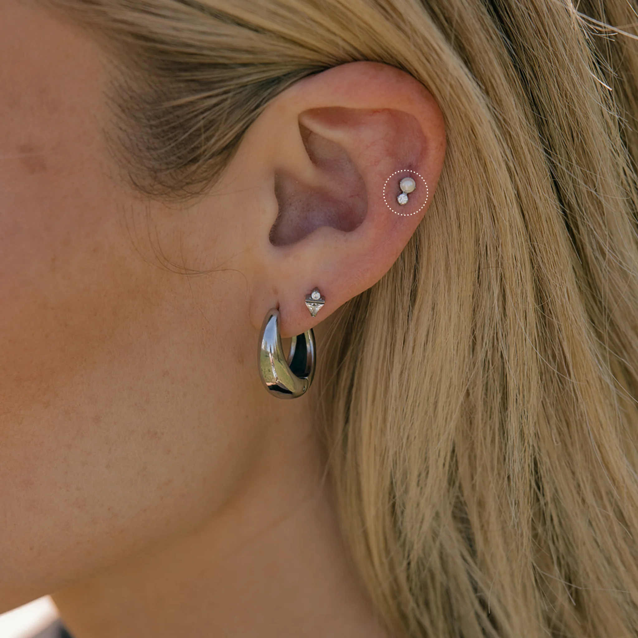 Sundance Flat Back Stud - Image 3