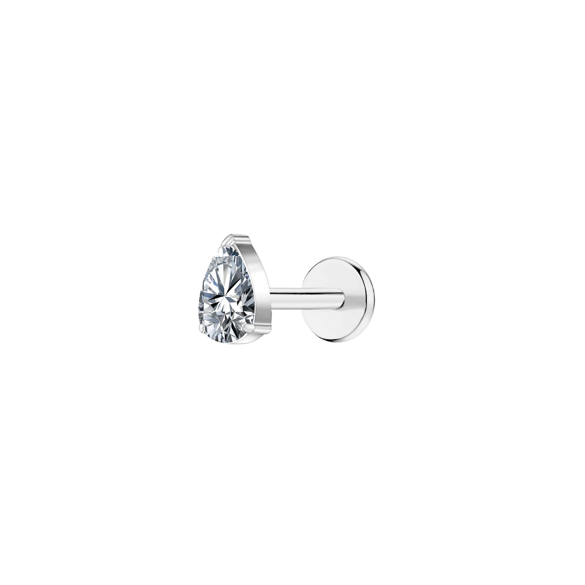 Teardrop Flat Back Stud - Image 2